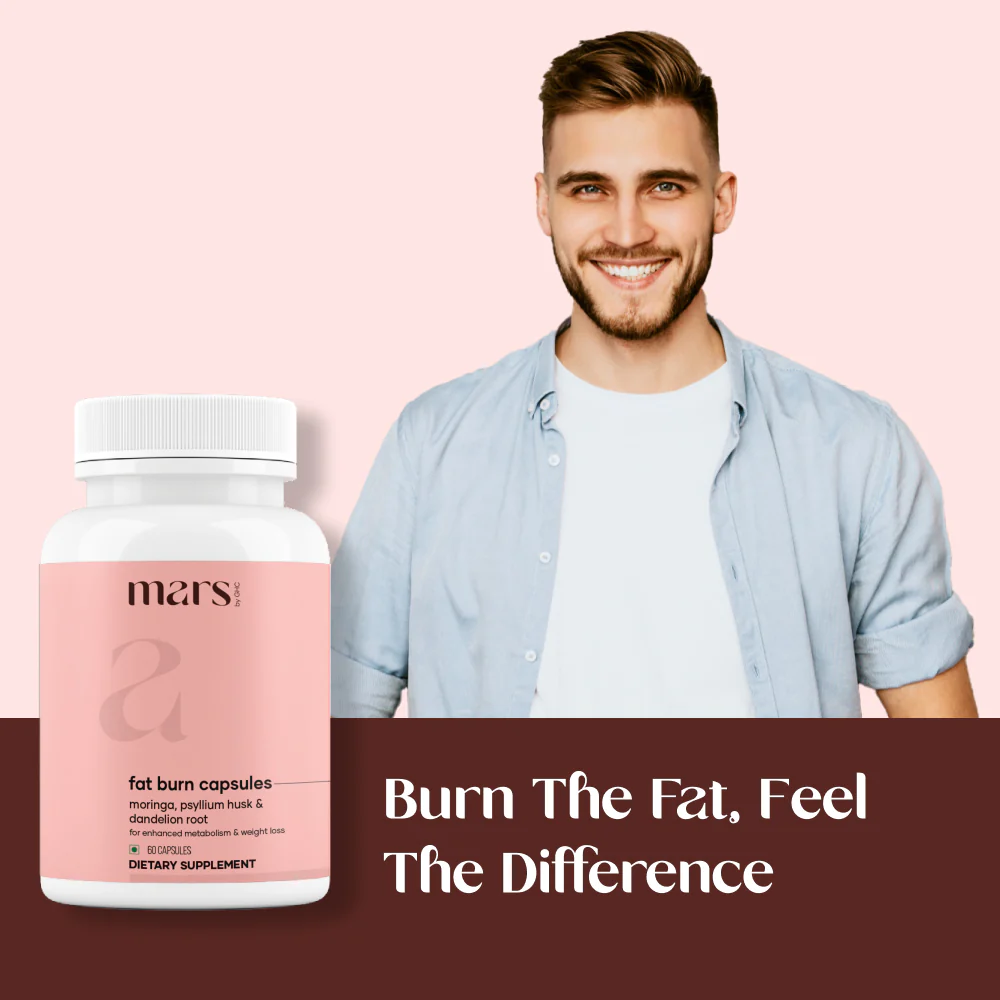 Mars BurnIt Capsules: Powered With Psyllium Husk, Moringa & Dandelion Root 7 Mars BurnIt Capsules: Powered With Psyllium Husk, Moringa & Dandelion Root