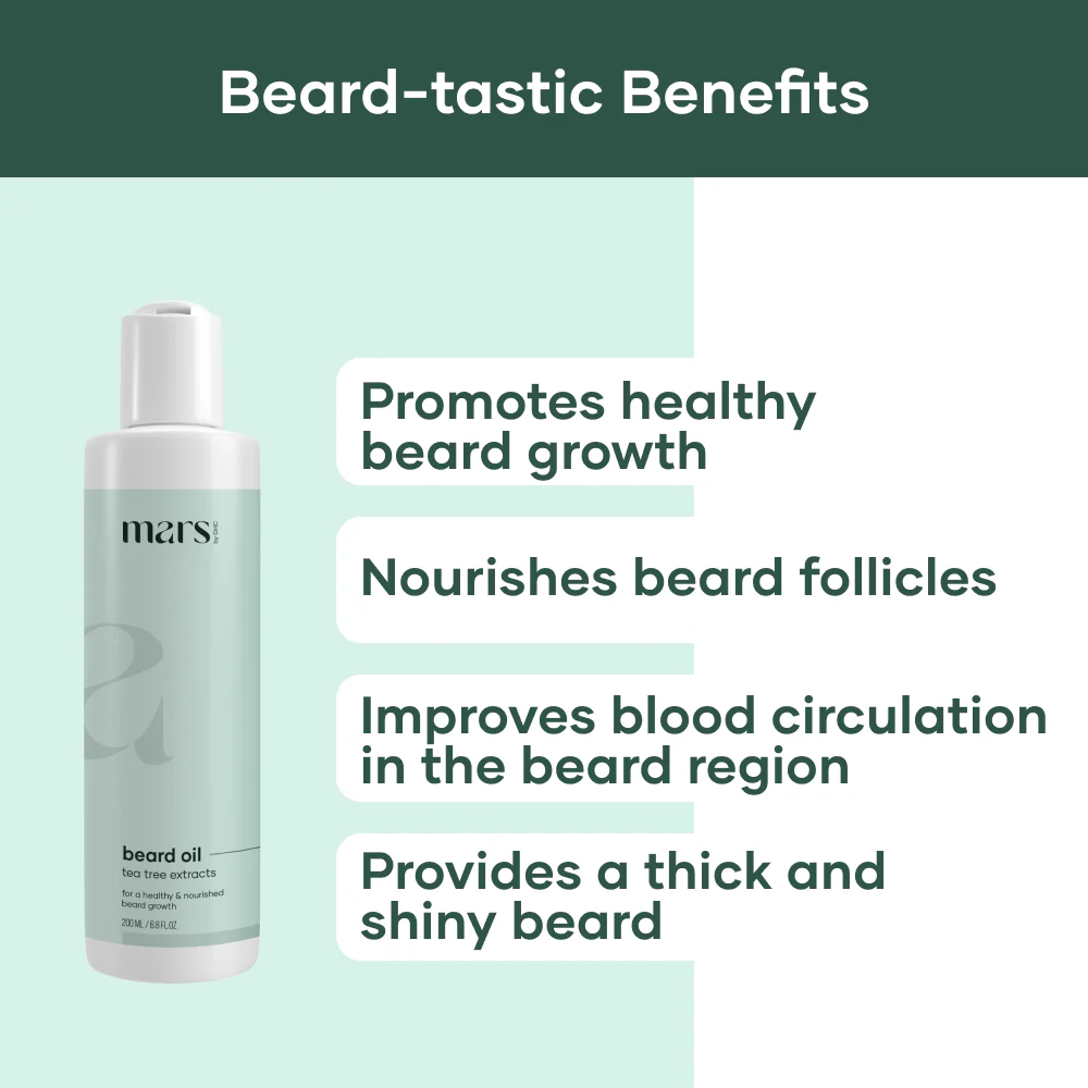 Beard Growth Oil for Smooth Beard - (200 ml) 4 Beard Growth Oil for Smooth Beard - (200 ml)