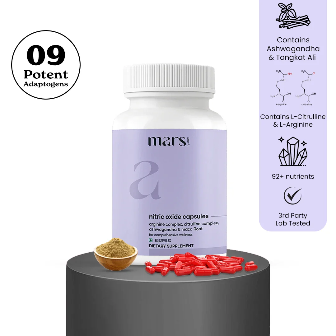 Mars Nitric Oxide capsules: A Natural Nitric Oxide Booster for More Flow, Glow and O's 1 Mars Nitric Oxide capsules: A Natural Nitric Oxide Booster for More Flow, Glow and O's