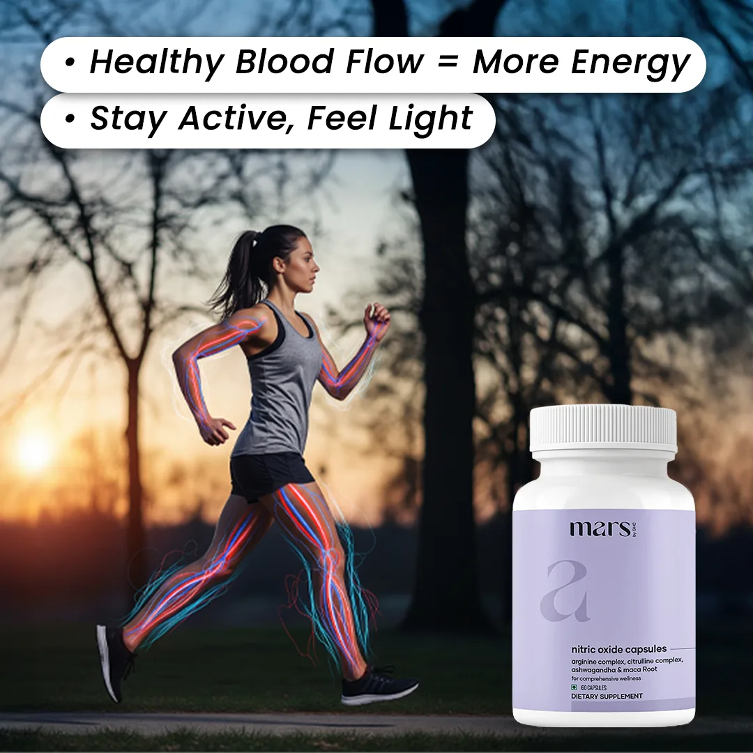 Mars Nitric Oxide capsules: A Natural Nitric Oxide Booster for More Flow, Glow and O's 3 Mars Nitric Oxide capsules: A Natural Nitric Oxide Booster for More Flow, Glow and O's
