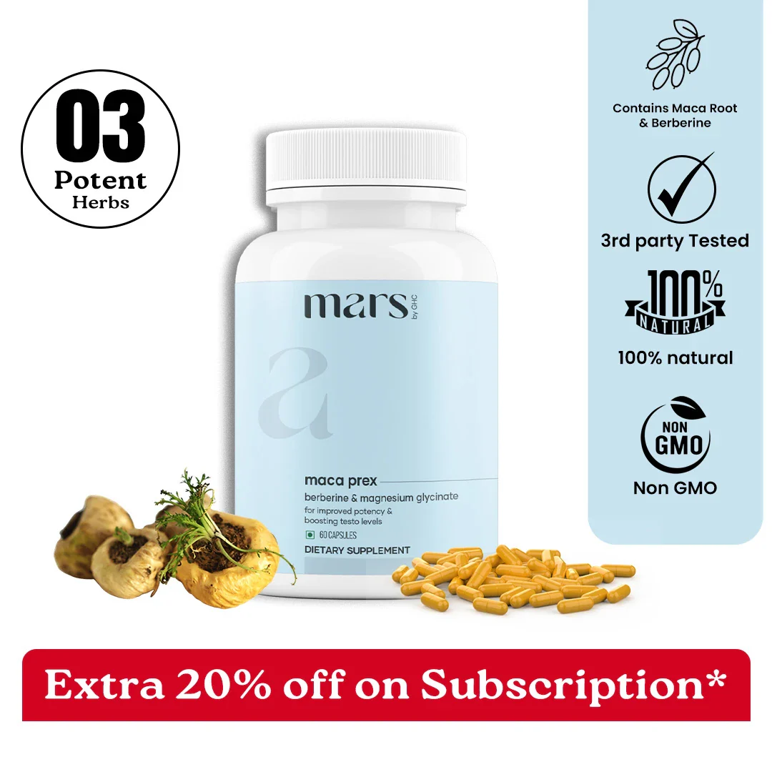 Mars MacaPrex: A Natural Maca Root Solution for ED, Stamina & PE 1 Mars MacaPrex: A Natural Maca Root Solution for ED, Stamina & PE