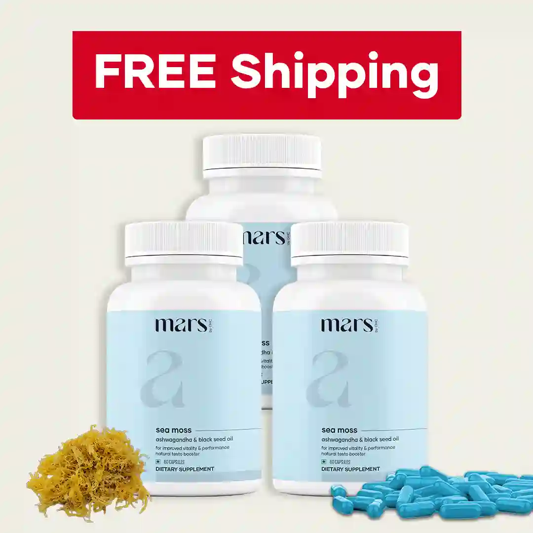 Mars Natural Sea Moss Caps: Powered with Ashwagandha, Black Seed, & Vitamin D3 11 Mars Natural Sea Moss Caps: Powered with Ashwagandha, Black Seed, & Vitamin D3