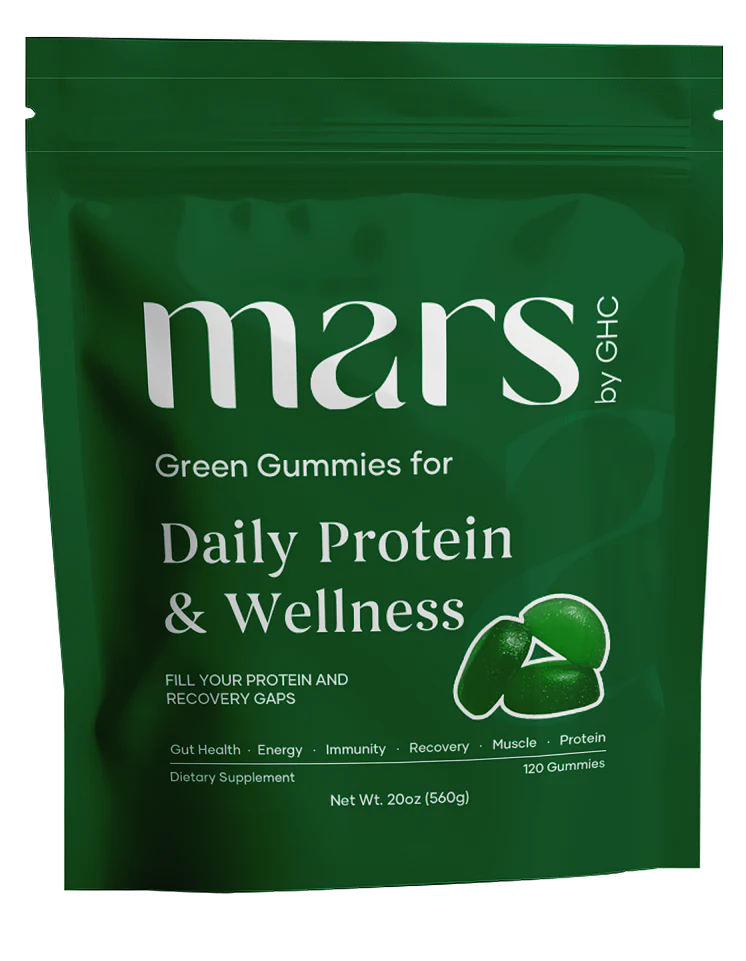 Mars Daily Pro Green Gummies 7 Bottle of 120 Gummies - Daily Pack