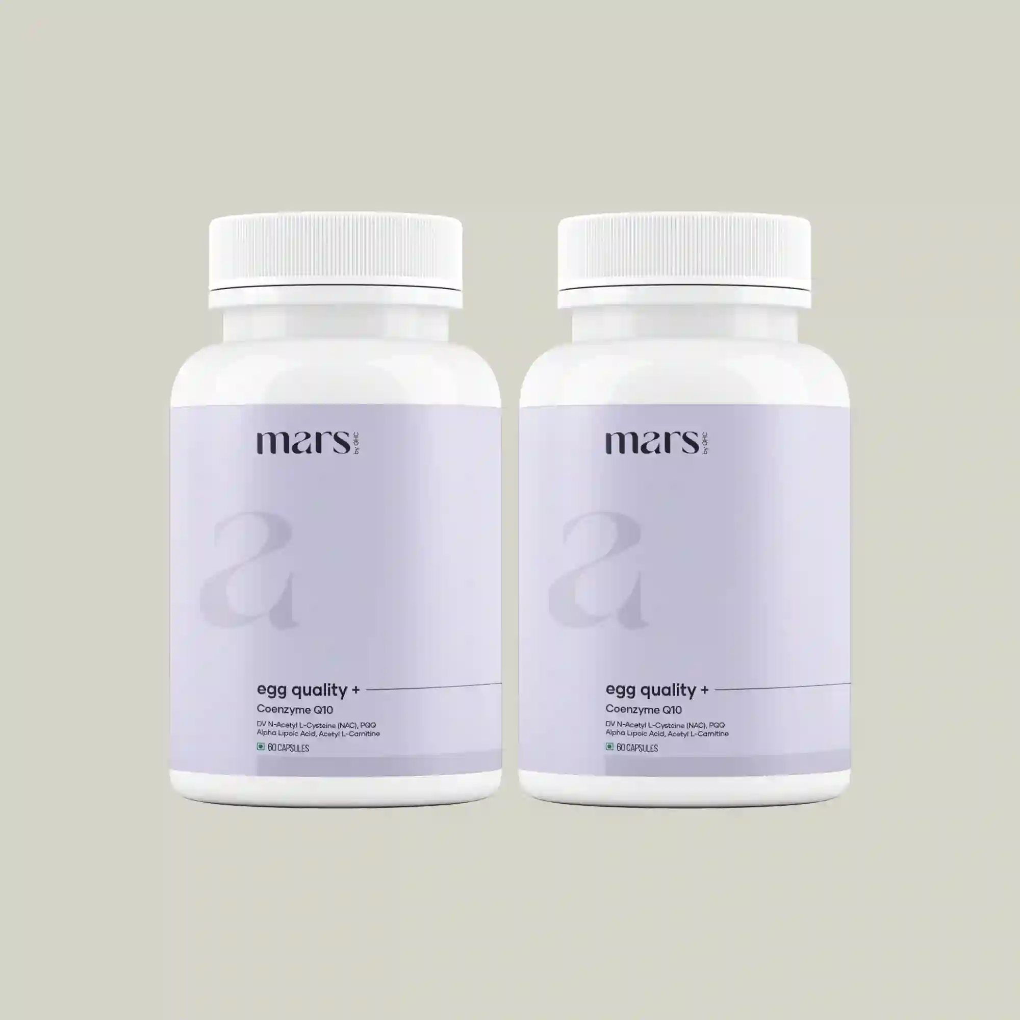 Mars Egg Quality+ Capsules with CoQ10, Alpha Lipoic Acid - Cellular Vitality, Ovarian Health & Egg Quality Support 9 Mars Egg Quality+ Capsules with CoQ10, Alpha Lipoic Acid - Cellular Vitality, Ovarian Health & Egg Quality Support