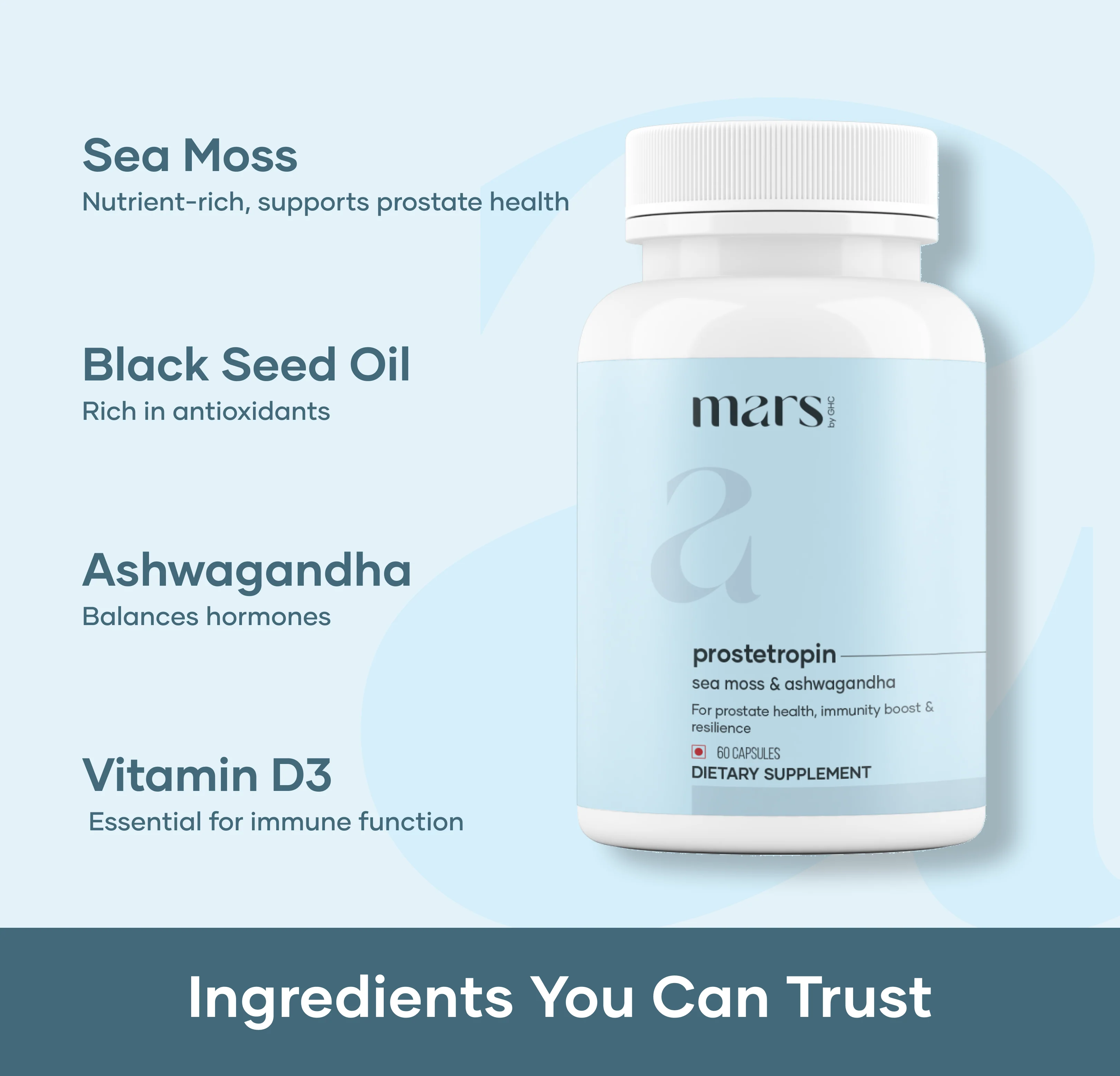Mars Prostate Health Supplement: Powered by Prostetropin (60N) 2 Mars Prostate Health Supplement: Powered by Prostetropin (60N)
