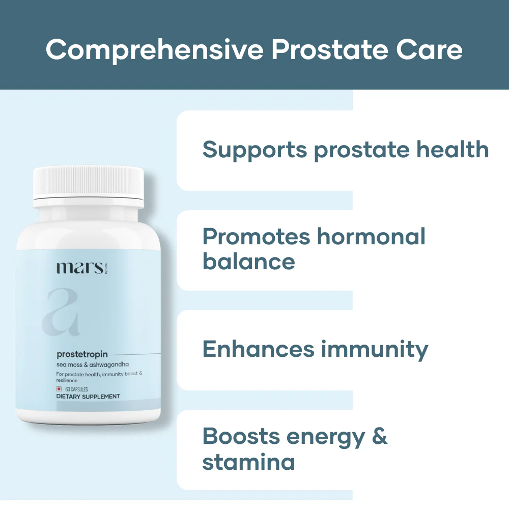 Mars Prostate Health Supplement: Powered by Prostetropin (60N) 4 Mars Prostate Health Supplement: Powered by Prostetropin (60N)