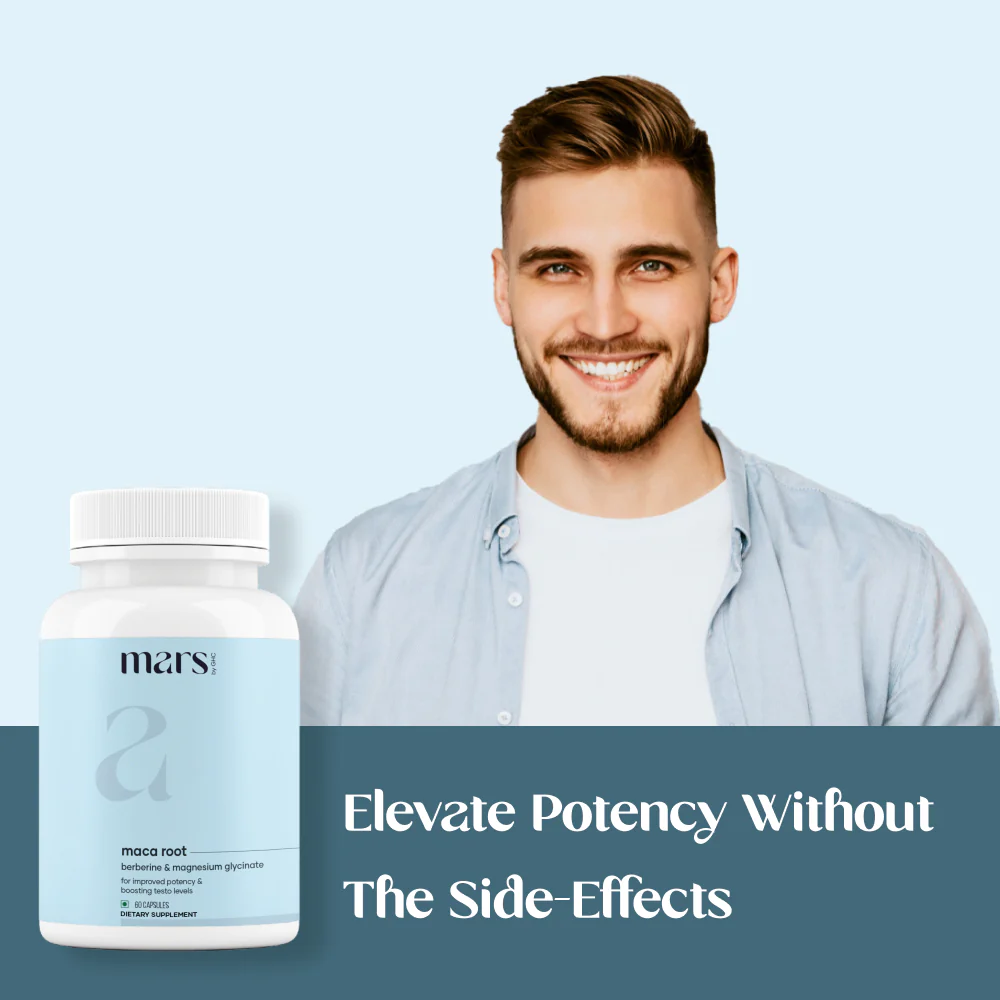Mars Maca Root Caps (Ginseng): Powered With Magnesium & Berberine 7 Mars Maca Root Caps (Ginseng): Powered With Magnesium & Berberine