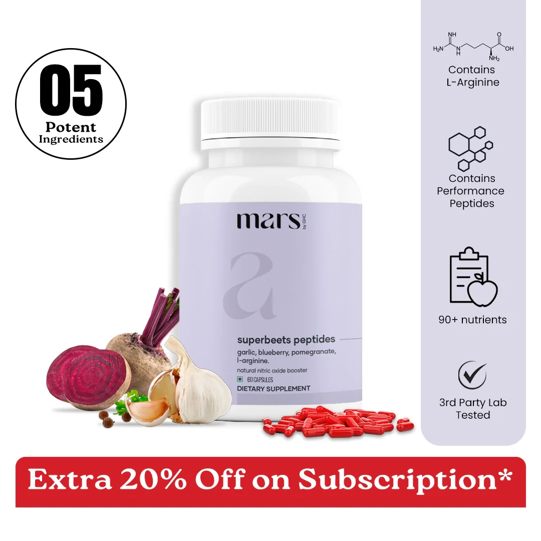Mars SuperBeets Performance Peptides with L-Arginine, Beetroot & Antioxidants – Blood Flow, Performance & Recovery Support 1 Mars SuperBeets Performance Peptides with L-Arginine, Beetroot & Antioxidants – Blood Flow, Performance & Recovery Support
