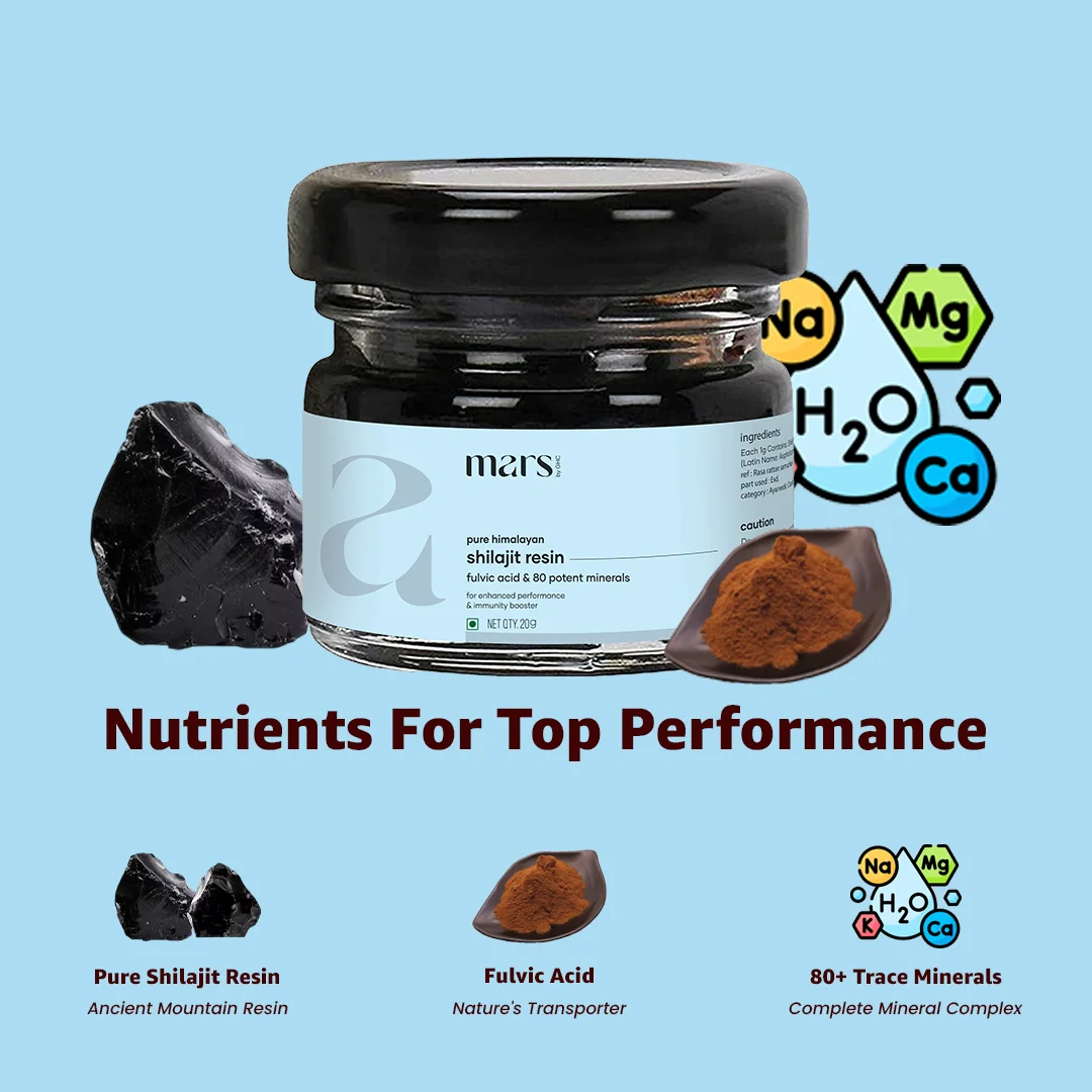 Mars Pure Himalayan Shilajit Resin with 75%+ Fulvic Acid - Natural Energy, Stamina & Vitality Support 10 Mars Pure Himalayan Shilajit Resin with 75%+ Fulvic Acid - Natural Energy, Stamina & Vitality Support
