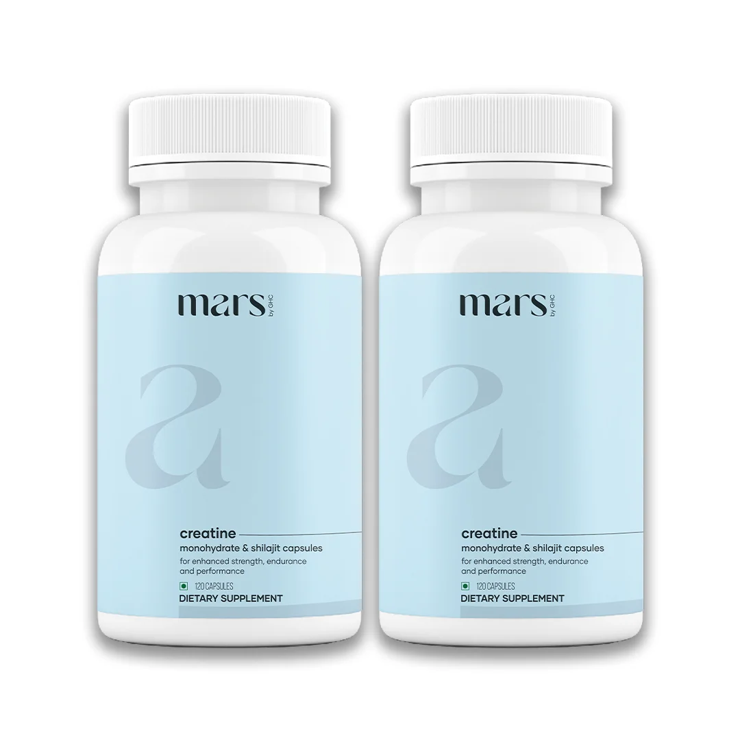 Mars Micronized Creatine Monohydrate Caps: Powered with Shilajit for Muscle strength, Power & Stamina 2 Mars Micronized Creatine Monohydrate Caps: Powered with Shilajit for Muscle strength, Power & Stamina