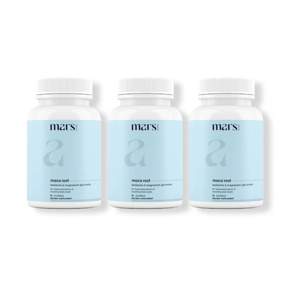 Mars Maca Root Caps (Ginseng): Powered With Magnesium & Berberine 9 3
