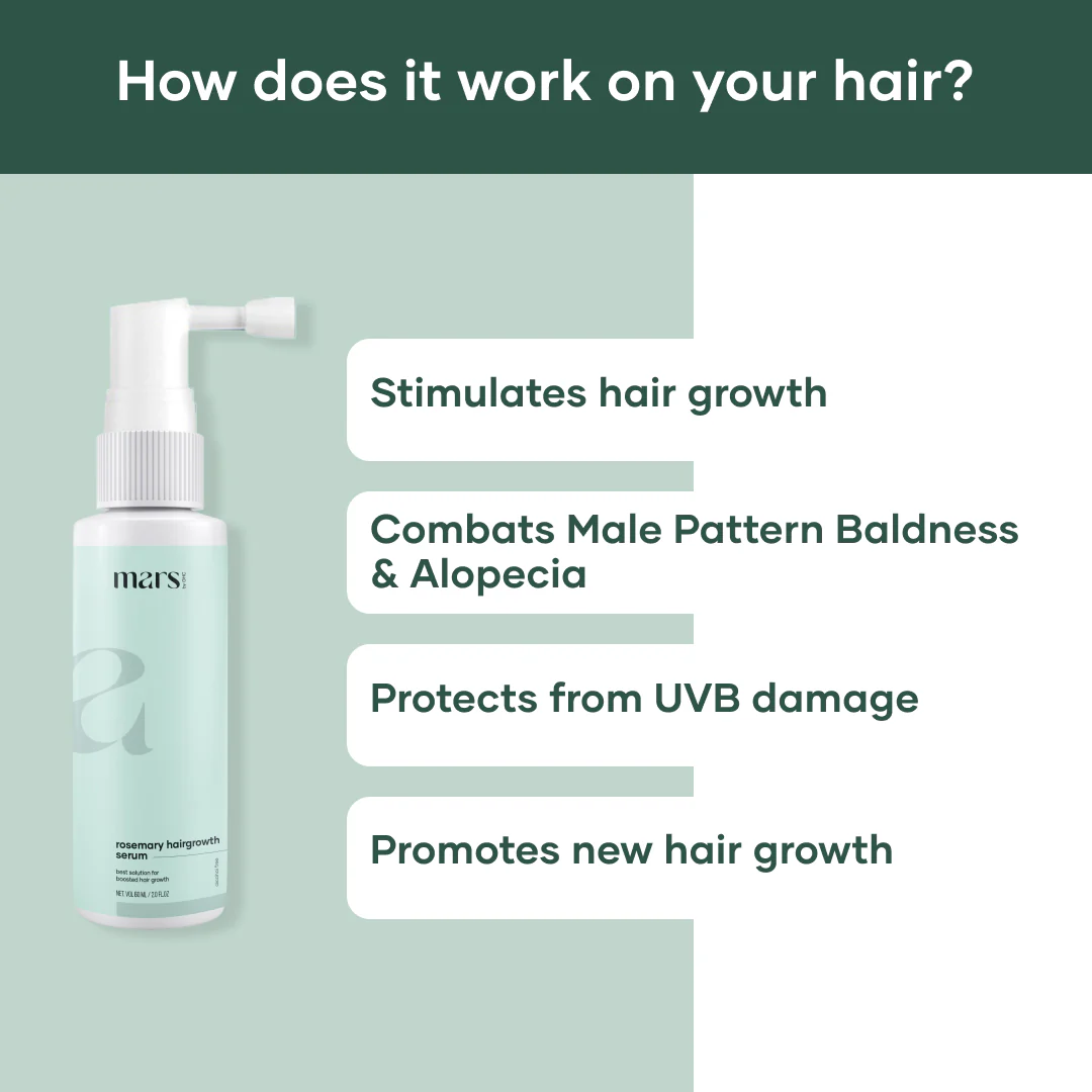 Mars Rosemary Oil Hair Growth Serum 3 Mars Rosemary Oil Hair Growth Serum