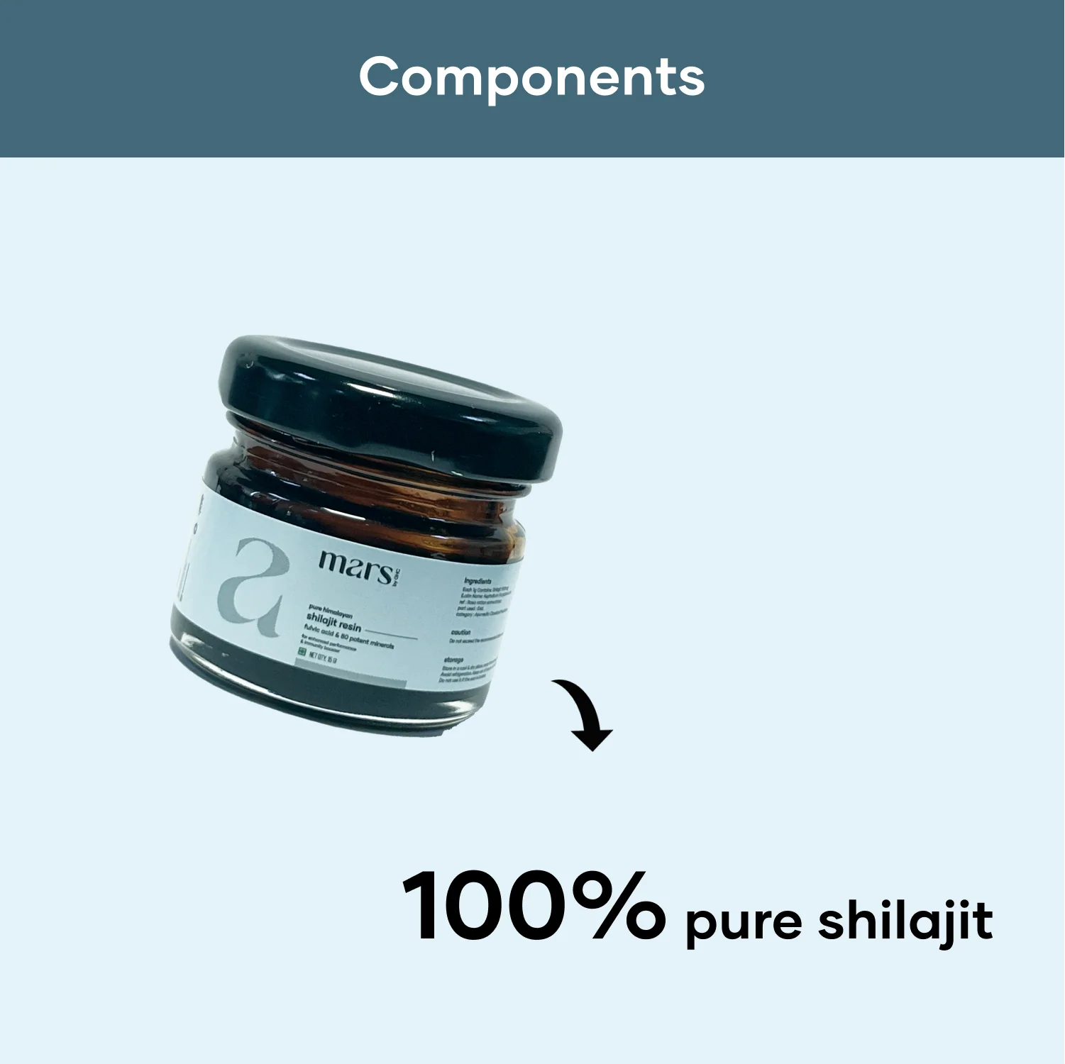 Test Mars Pure Himalayan Shilajit (Resin) - 15g 2 Test Mars Pure Himalayan Shilajit (Resin) - 15g