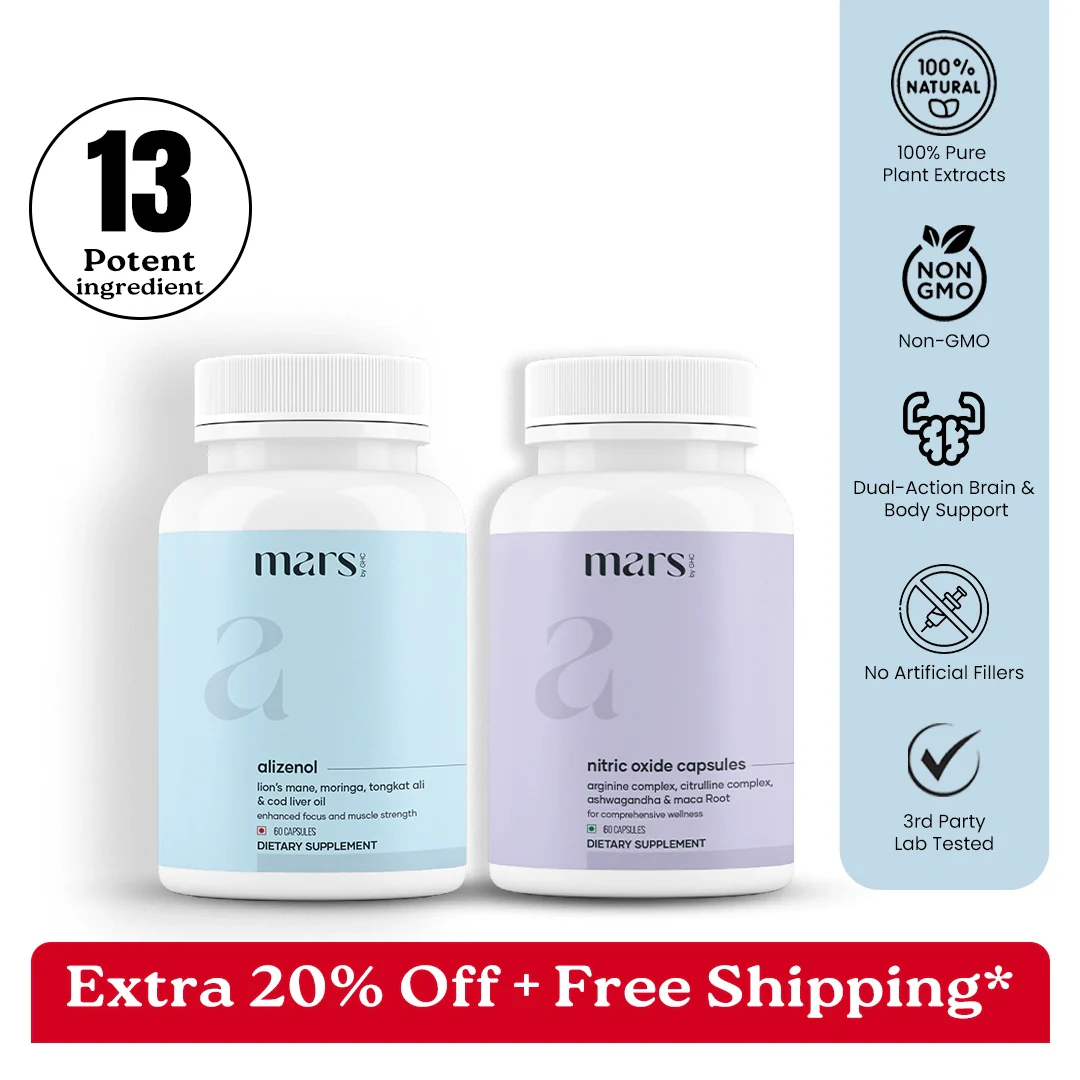 AlphaCharge Duo - Powered by Nitric oxide and Alizenol for Body mind flow