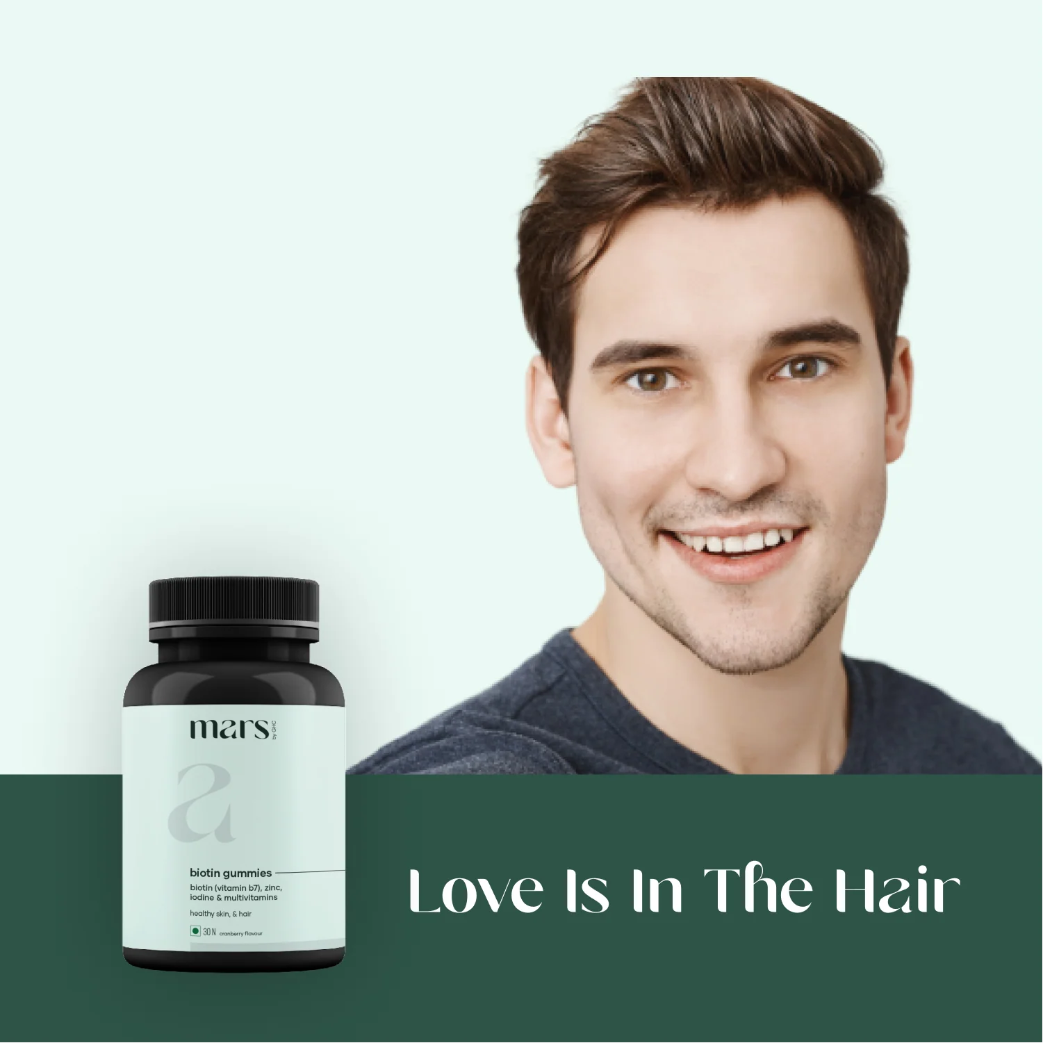 Biotin Gummies for Hair with Zinc - (30 N) 6 Biotin Gummies for Hair with Zinc - (30 N)