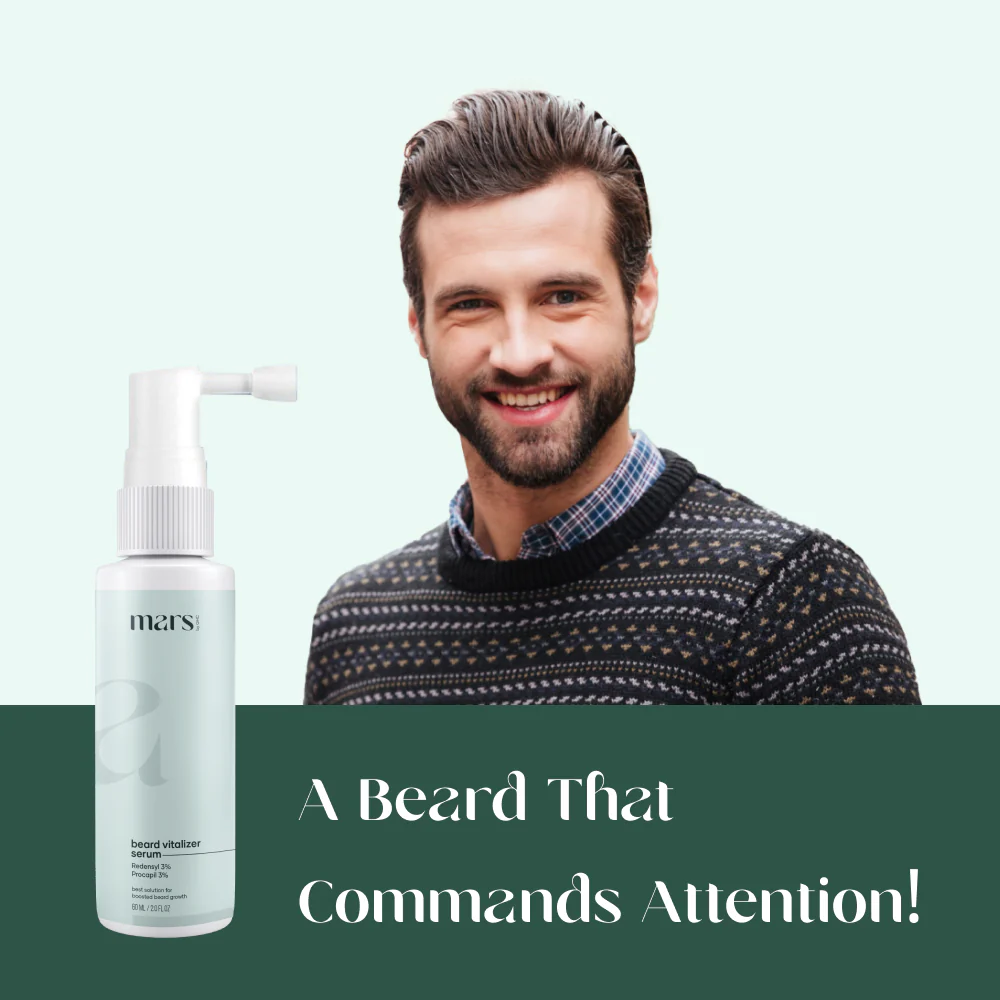 Beard Growth Serum with 3% Redensyl - (60 ml) 5 Beard Growth Serum with 3% Redensyl - (60 ml)