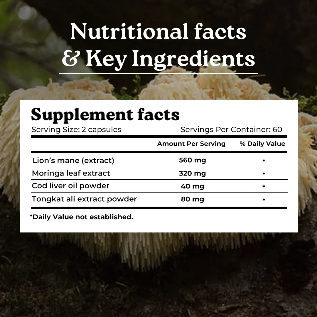 Mars Alizenol – Bedroom Performance & Vitality Support with Moringa, Lion’s Mane & Tongkat Ali 3 Mars Alizenol – Bedroom Performance & Vitality Support with Moringa, Lion’s Mane & Tongkat Ali