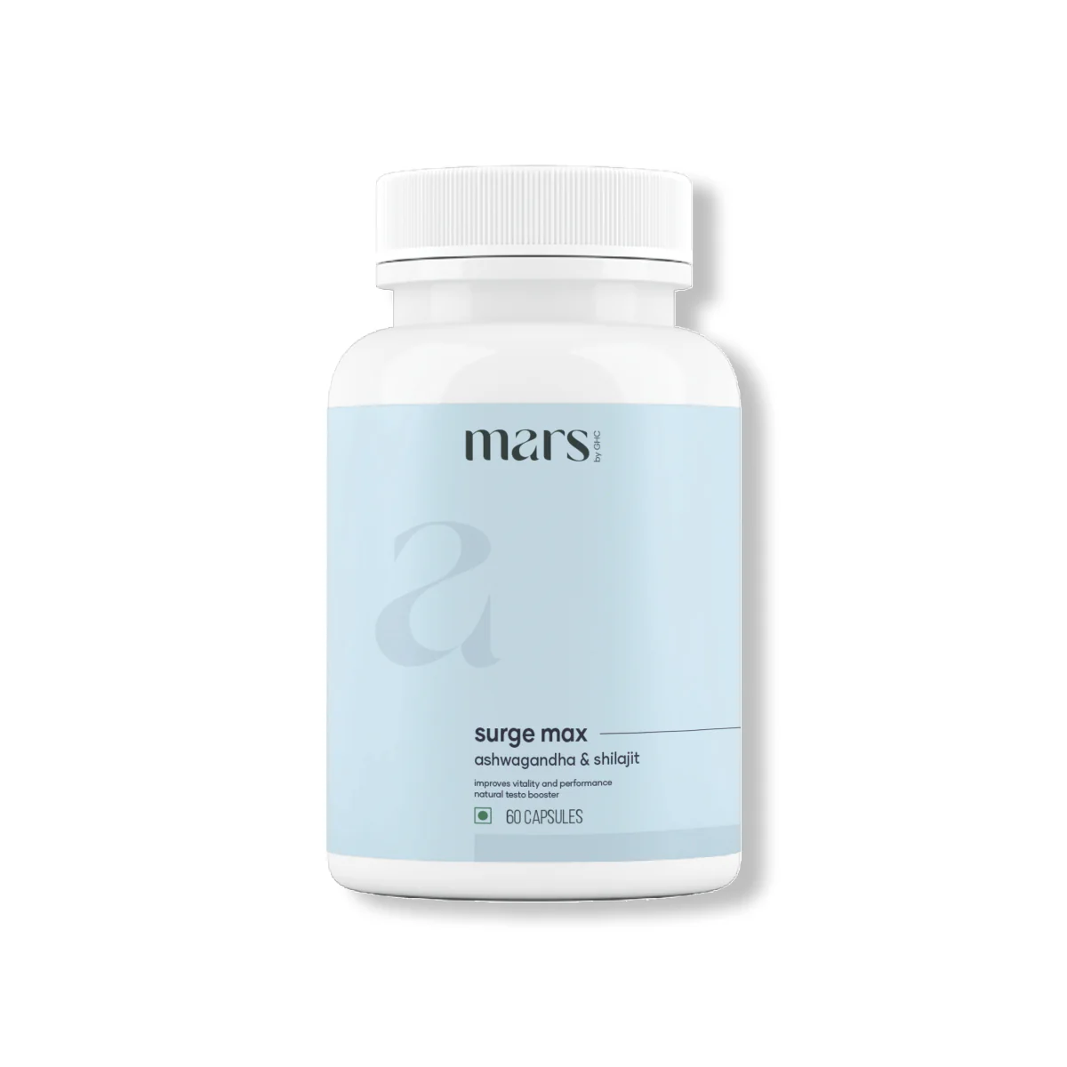 Mars Natural Ashwagandha Caps: Powered with Shilajit & Safed Musli