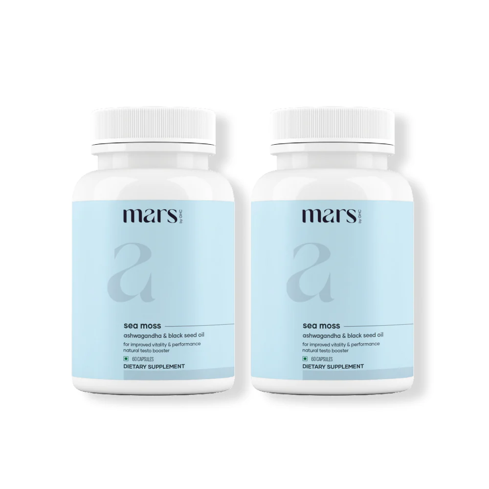 Mars Natural Sea Moss Caps: Powered with Ashwagandha, Black Seed, & Vitamin D3 7 Mars Natural Sea Moss Caps: Powered with Ashwagandha, Black Seed, & Vitamin D3