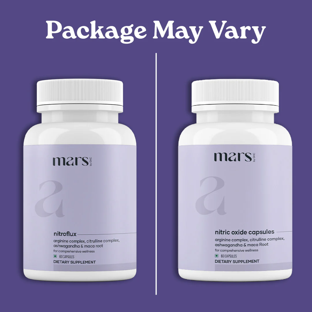 Mars NitroFlux Capsules with L-Arginine, L-Citrulline & Adaptogens – Blood Flow, Pump & Performance Support (60N) 15 Mars NitroFlux Capsules with L-Arginine, L-Citrulline & Adaptogens – Blood Flow, Pump & Performance Support (60N)