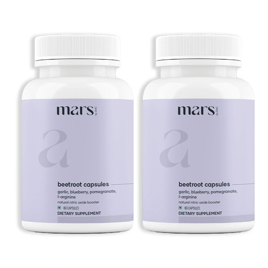 Mars Beetroot Capsules with L-Arginine, Pomegranate & Antioxidants – Nitric Oxide, Blood Flow & Performance Support (60N) 2 Mars Beetroot Capsules with L-Arginine, Pomegranate & Antioxidants – Nitric Oxide, Blood Flow & Performance Support (60N)