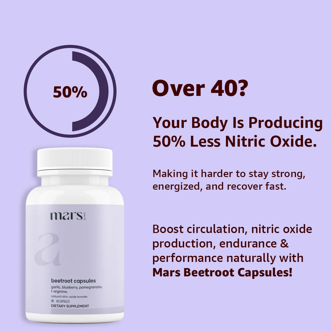 Mars Beetroot Capsules with L-Arginine, Pomegranate & Antioxidants – Nitric Oxide, Blood Flow & Performance Support (60N) 5 Mars Beetroot Capsules with L-Arginine, Pomegranate & Antioxidants – Nitric Oxide, Blood Flow & Performance Support (60N)