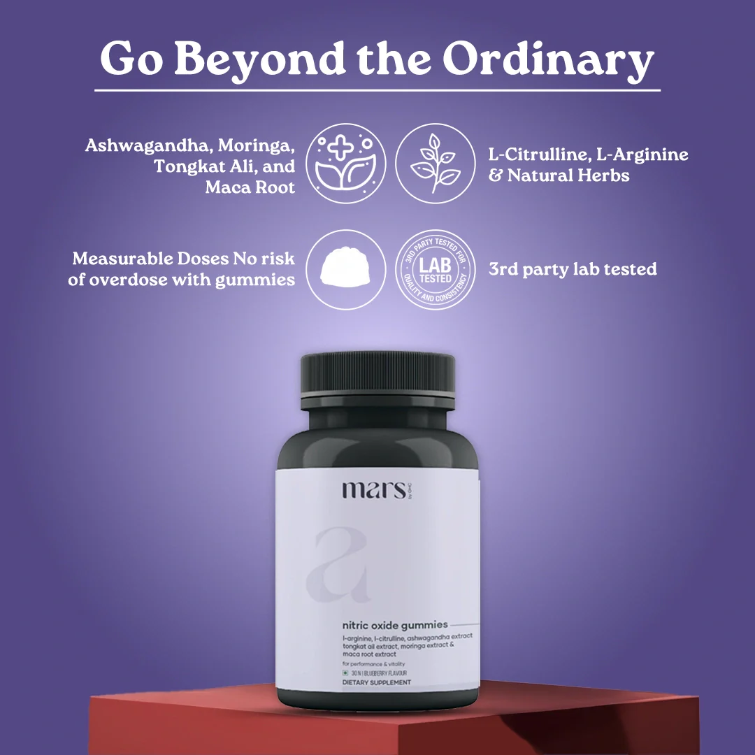 Mars Nitric Oxide Gummies: Boost Performance, T-Levels & Blood Flow for Maximum Energy and Vitality 4 Mars Nitric Oxide Gummies: Boost Performance, T-Levels & Blood Flow for Maximum Energy and Vitality