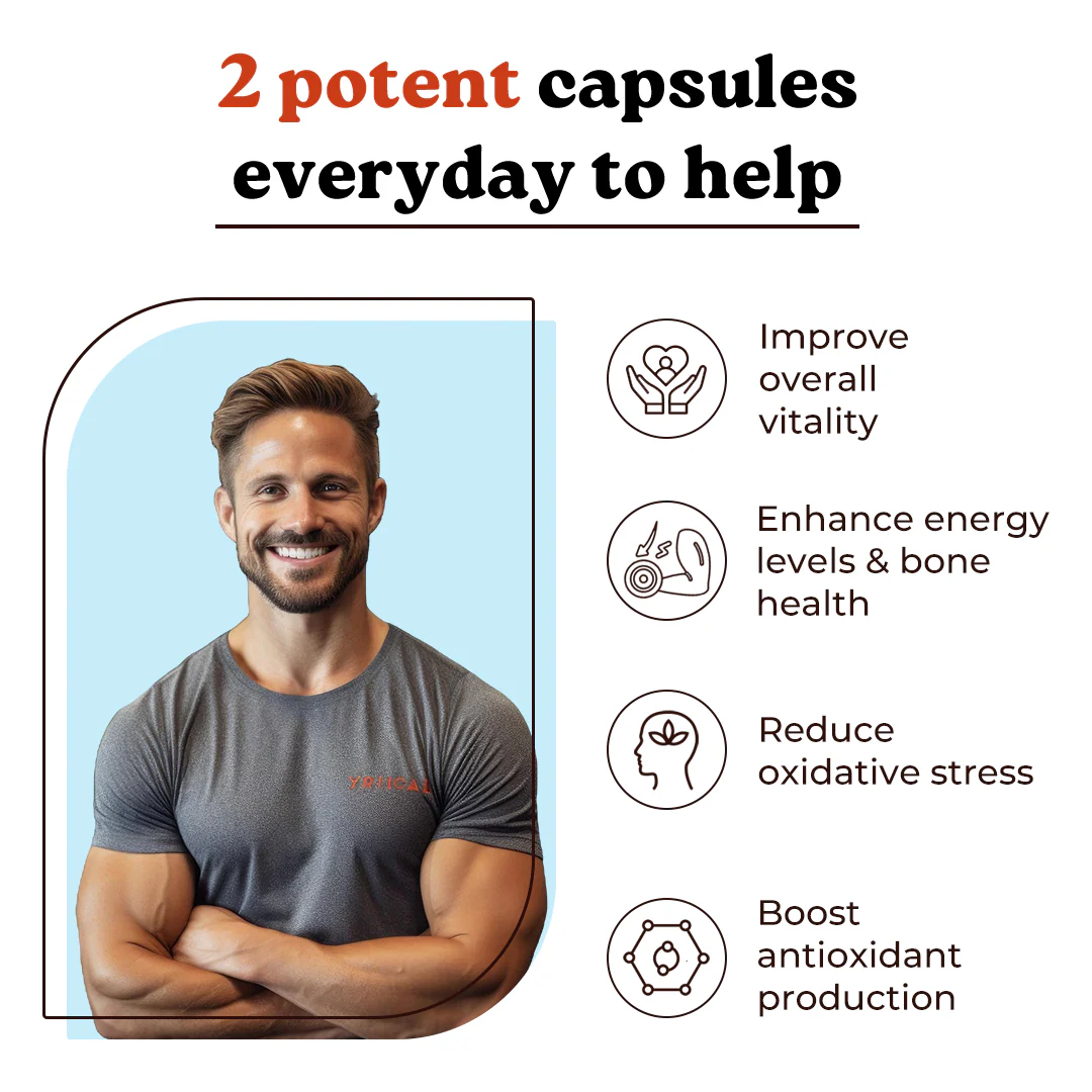 Mars Pure Lion's Mane Caps: Powered with Moringa, Tongkat Ali & Cod Liver Oil (60 N) 7 Mars Pure Lion's Mane Caps: Powered with Moringa, Tongkat Ali & Cod Liver Oil (60 N)