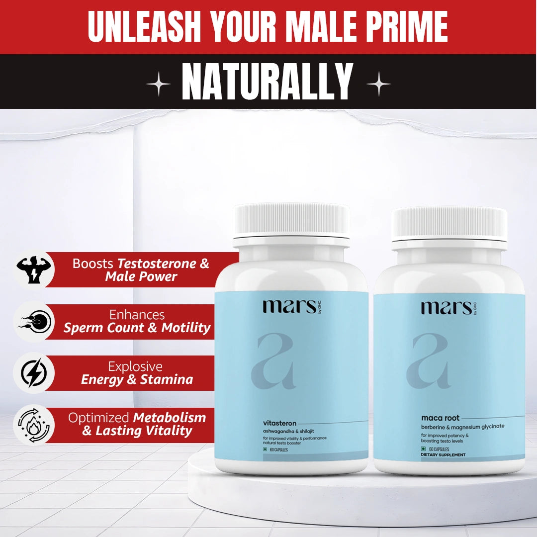 PowerMax Combo : Powered for Peak Testosterone, Explosive Strength, Size & Metabolic Power 5 PowerMax Combo : Powered for Peak Testosterone, Explosive Strength, Size & Metabolic Power