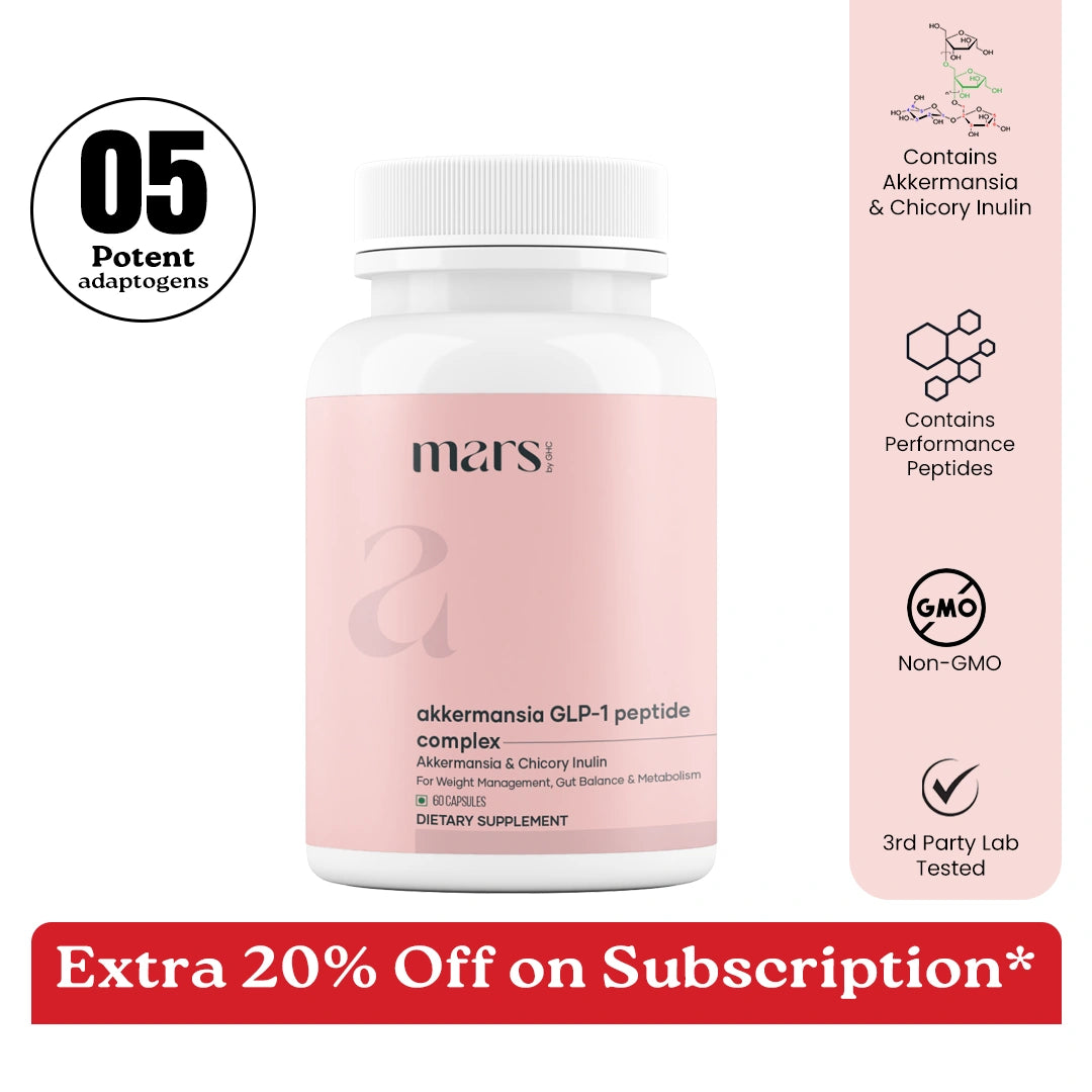 Mars Akkermansia GLP-1 Peptide Complex – Weight Loss, Gut Balance & Metabolism Support