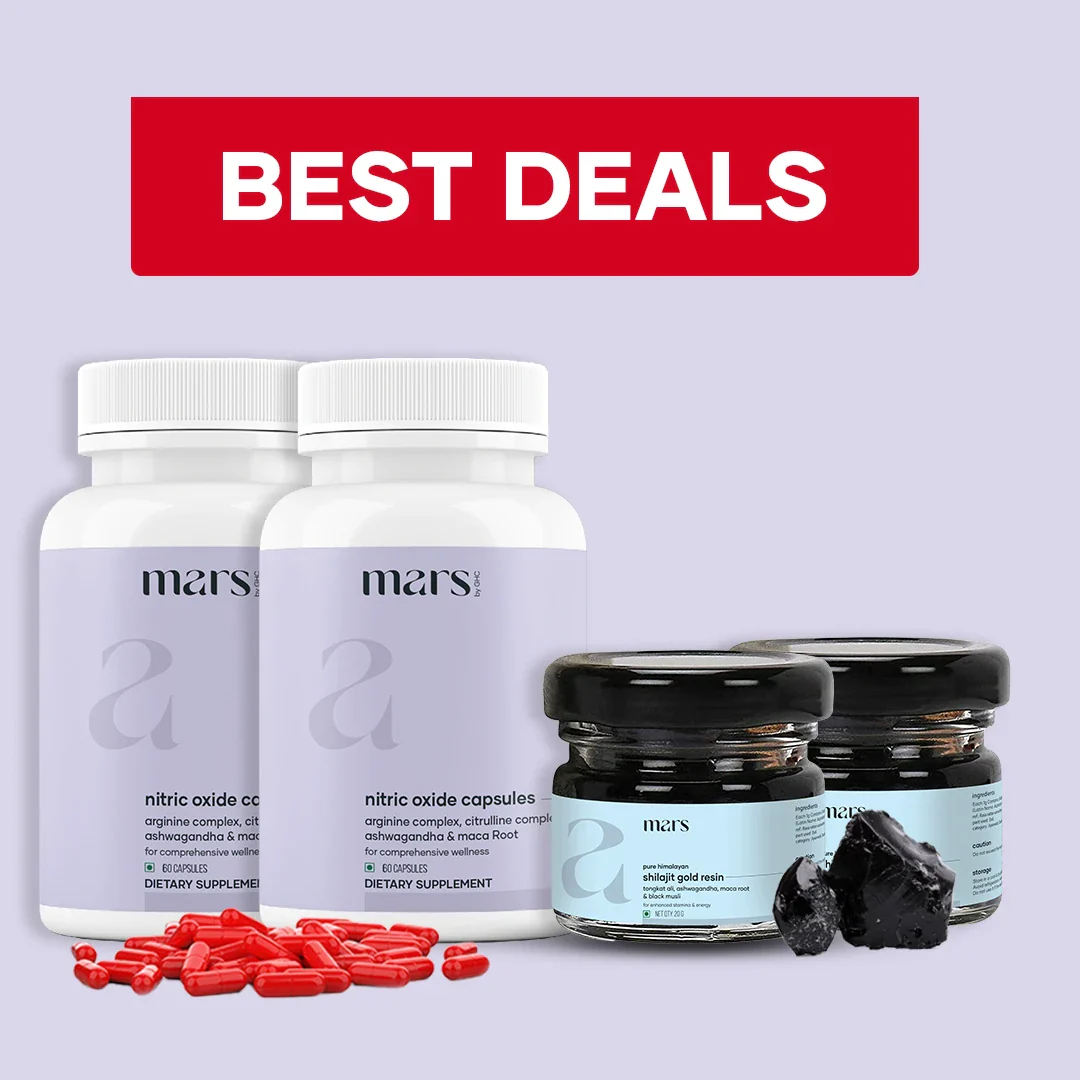 Mars Nitro Boost+ - Pure Himalayan Shilajit Gold Resin & Nitric Oxide Capsules 15 Mars Nitro Boost+ - Pure Himalayan Shilajit Gold Resin & Nitric Oxide Capsules