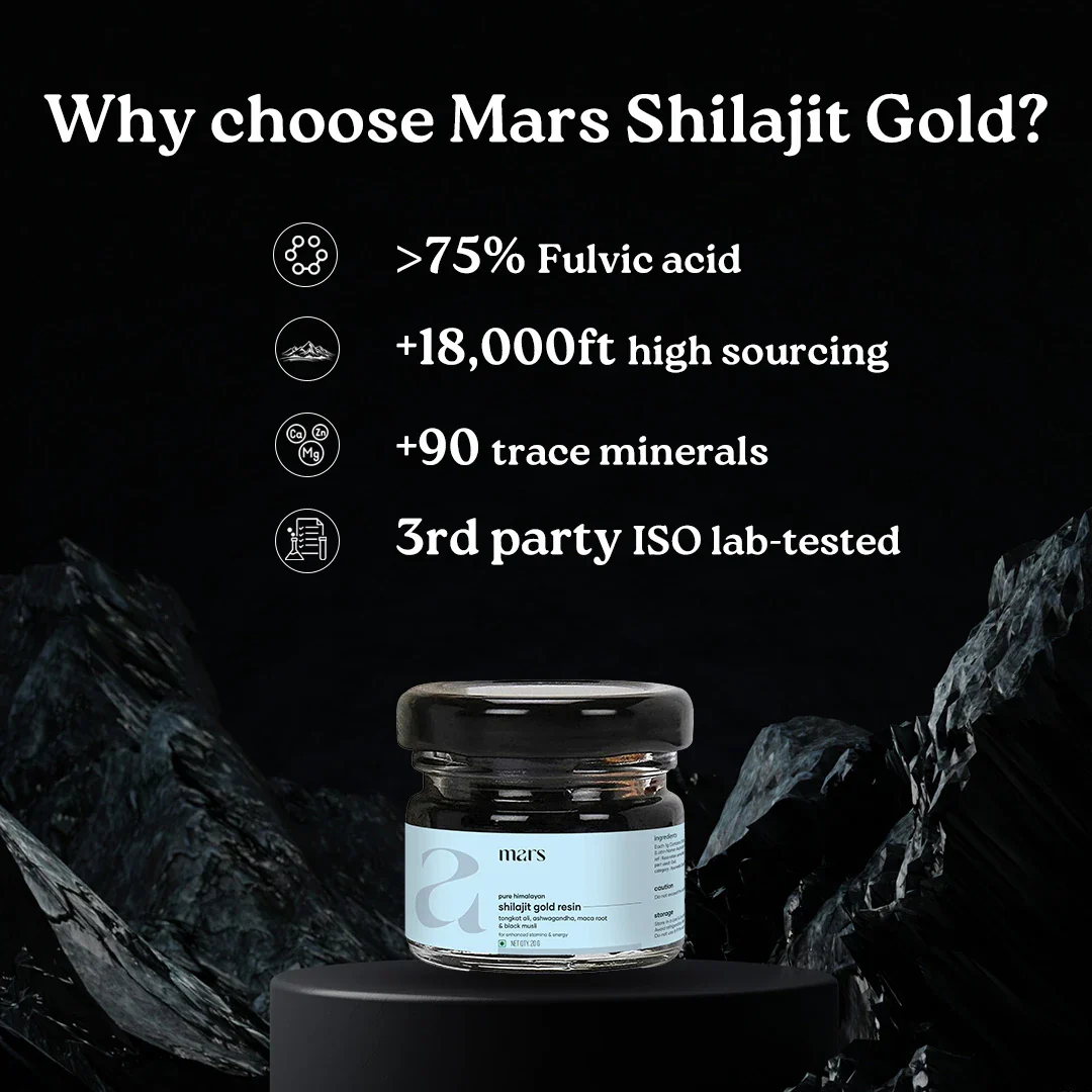 Mars Nitro Boost+ - Pure Himalayan Shilajit Gold Resin & Nitric Oxide Capsules 2 Mars Nitro Boost+ - Pure Himalayan Shilajit Gold Resin & Nitric Oxide Capsules