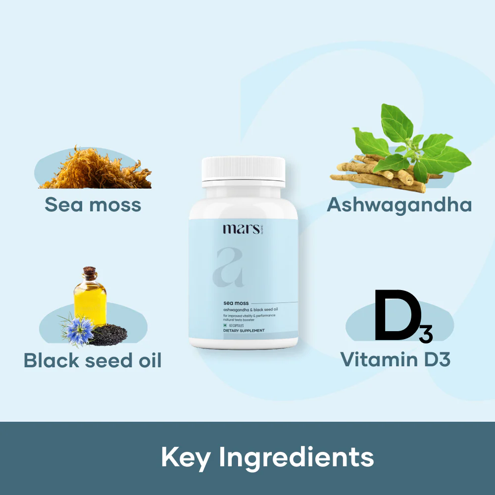 Performance Plus Combo: Pure Himalayan Shilajit Resin, Natural Ashwagandha Caps & Natural Sea Moss Caps 5 Performance Plus Combo: Pure Himalayan Shilajit Resin, Natural Ashwagandha Caps & Natural Sea Moss Caps