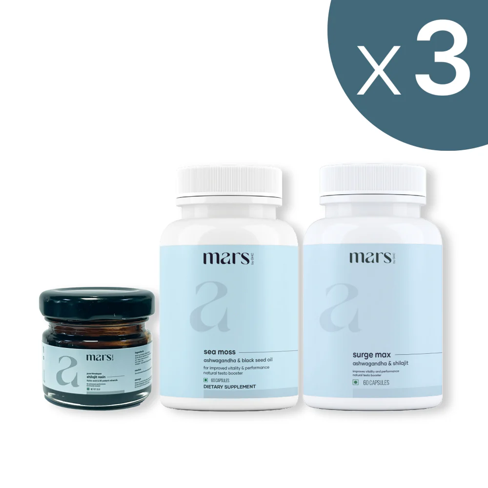 Performance Plus Combo: Pure Himalayan Shilajit Resin, Natural Ashwagandha Caps & Natural Sea Moss Caps 10 3