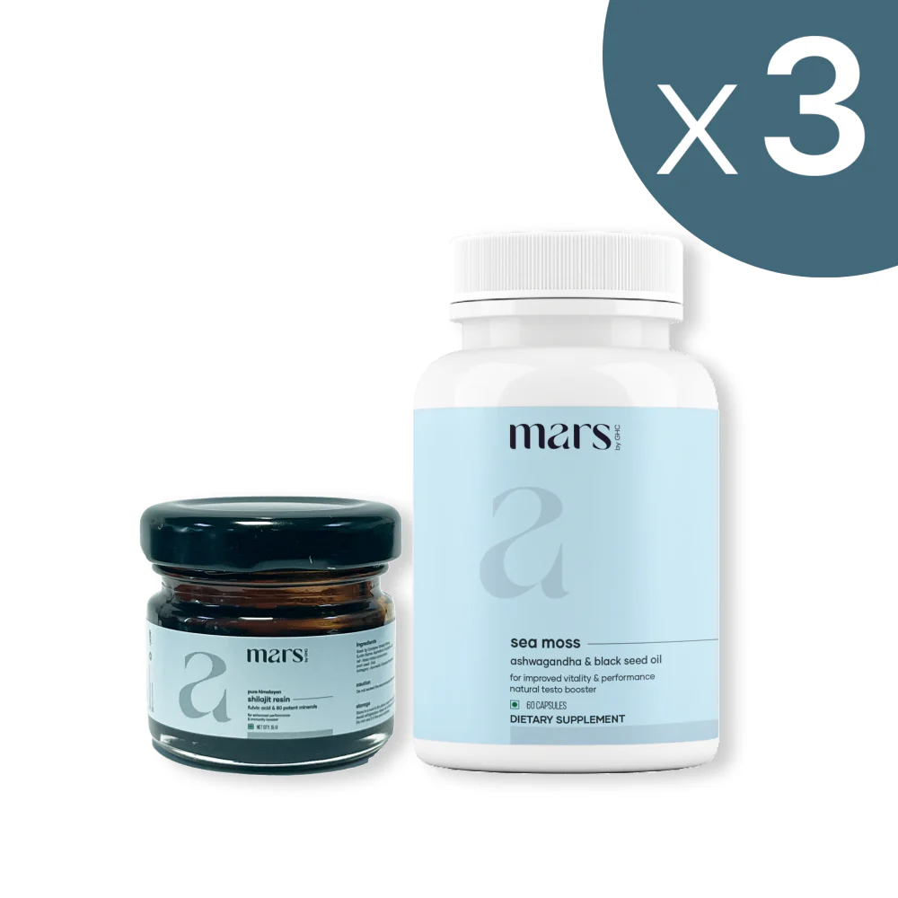 Vitality Booster Combo: Pure Himalayan Shilajit Resin & Natural Sea Moss Caps 9 3