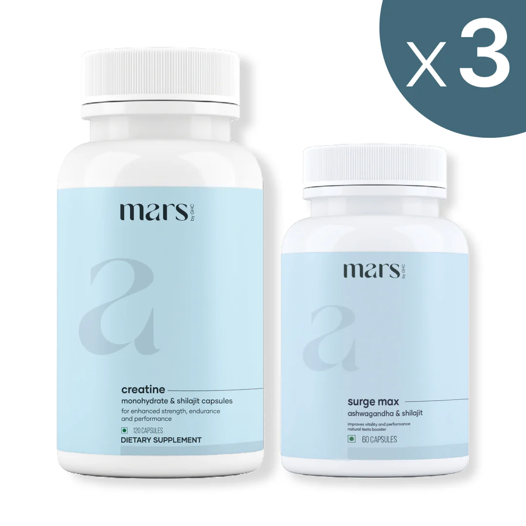 Mars Peak Performance Combo: Ashwagandha Capsules & Micronized Creatine Monohydrate Capsules 9 Mars Peak Performance Combo: Ashwagandha Capsules & Micronized Creatine Monohydrate Capsules