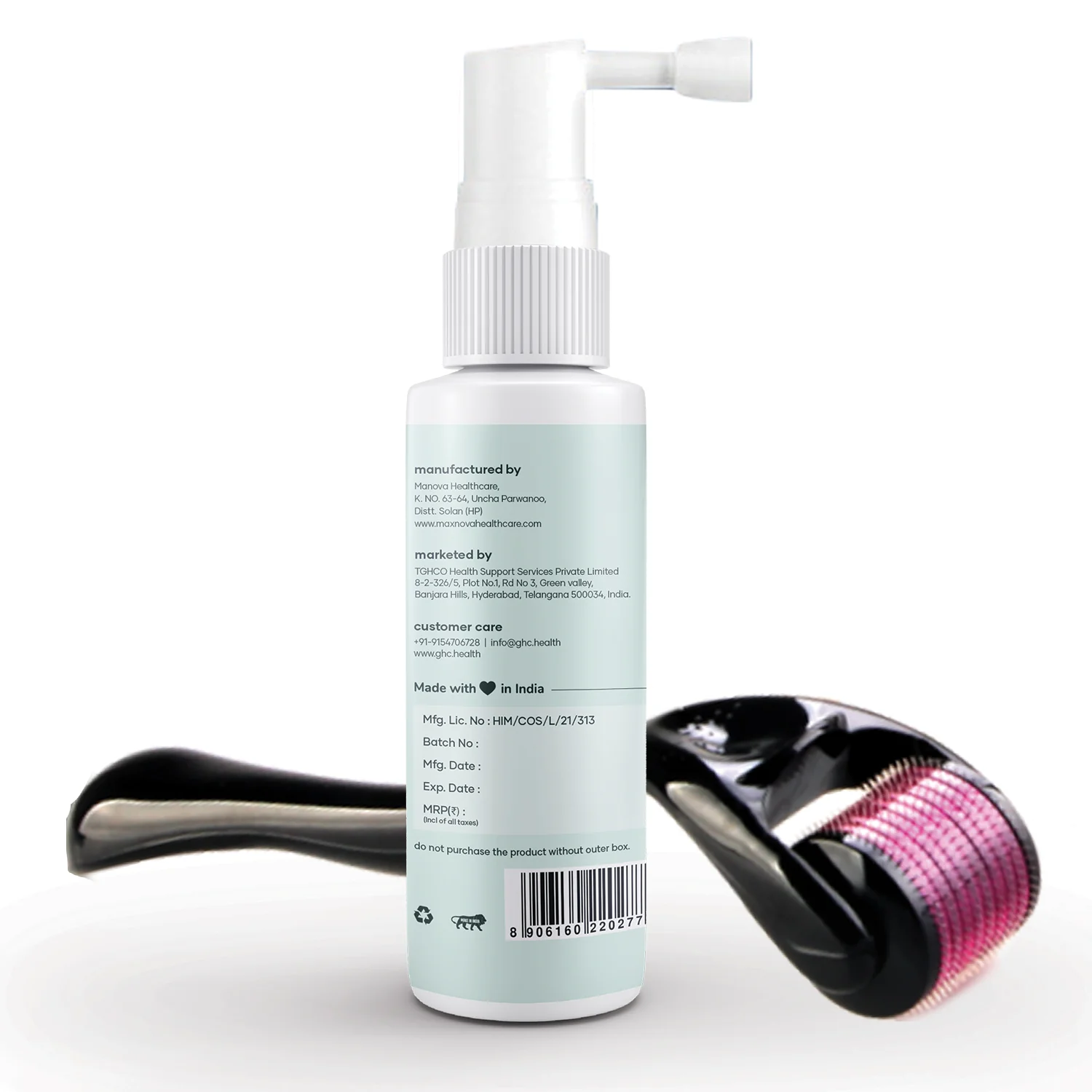 Beard growth kit (Beard Vitalizer & Derma Roller) 3 Beard growth kit (Beard Vitalizer & Derma Roller)