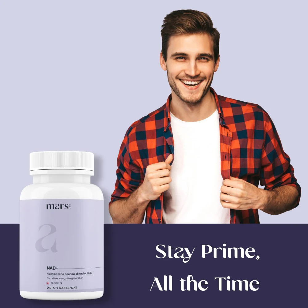 Mars NAD+ Capsules with NR & Vitamin B3 – Cellular Energy, Brain Health & Resilience Support (60N) 7 Mars NAD+ Capsules with NR & Vitamin B3 – Cellular Energy, Brain Health & Resilience Support (60N)