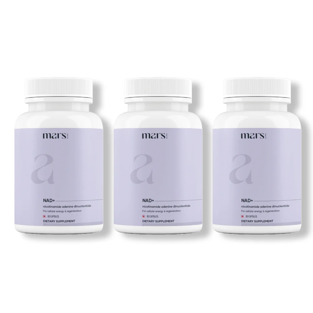Mars NAD+ Capsules with NR & Vitamin B3 – Cellular Energy, Brain Health & Resilience Support (60N) 9 3