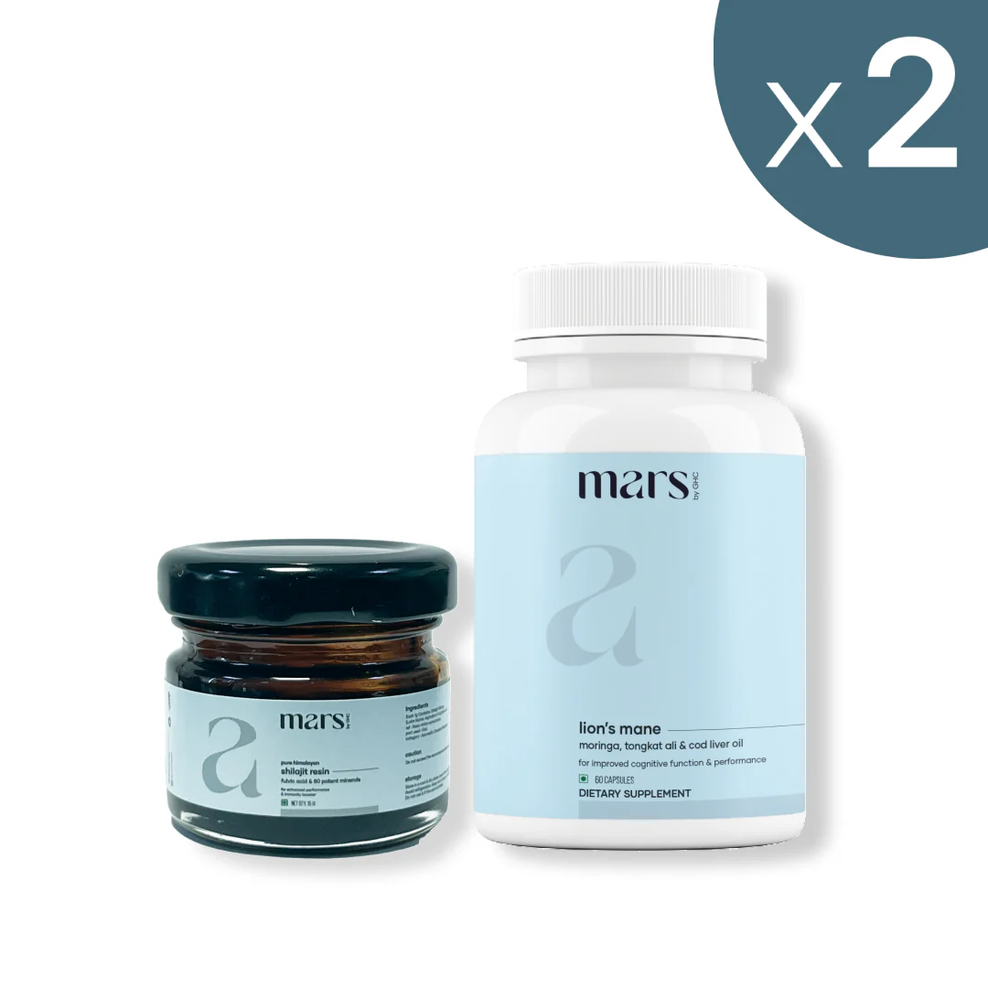 Mars Strength Max Combo: Pure Himalayan Shilajit & Lion’s Mane Caps Powered With Tongkat Ali 8 Mars Strength Max Combo: Pure Himalayan Shilajit & Lion’s Mane Caps Powered With Tongkat Ali