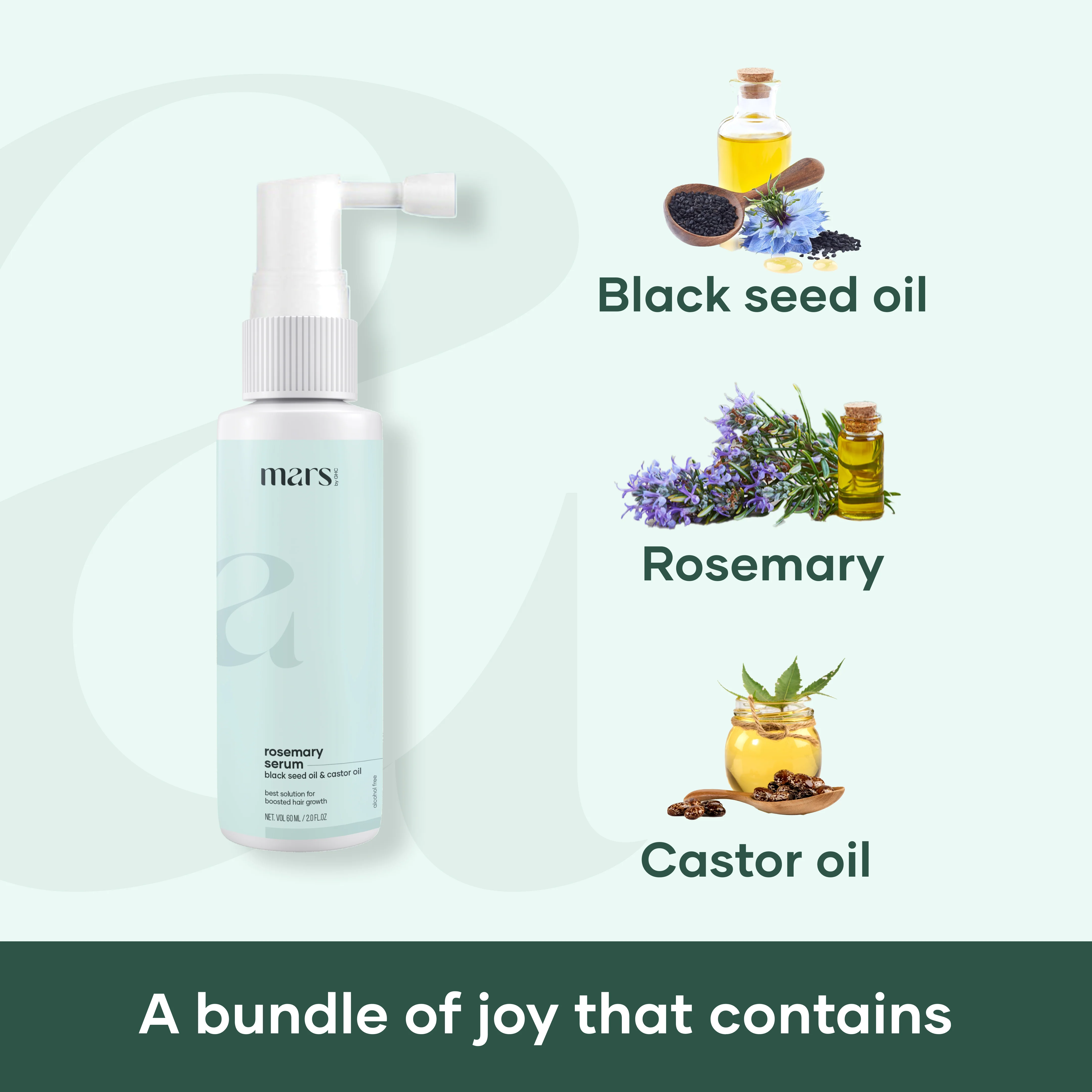 Hair Regrowth Kit : Derma Roller & Hair Serum Powered With Rosemary, Castor Oil, Redensyl & Black Seed Oil 2 Hair Regrowth Kit : Derma Roller & Hair Serum Powered With Rosemary, Castor Oil, Redensyl & Black Seed Oil