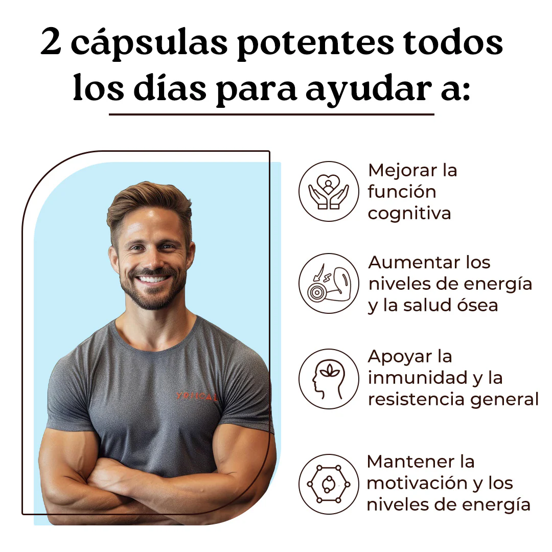 Mars Alizenol - Potenciado por Tongkat Ali, Moringa y Melena de León 7 Mars Alizenol - Potenciado por Tongkat Ali, Moringa y Melena de León