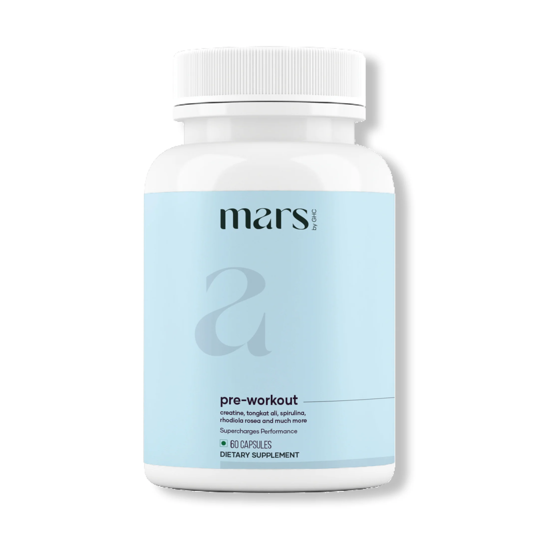 Mars Pre-Workout Capsules : Powered With Creatine & Spirulina 1 Mars Pre-Workout Capsules : Powered With Creatine & Spirulina