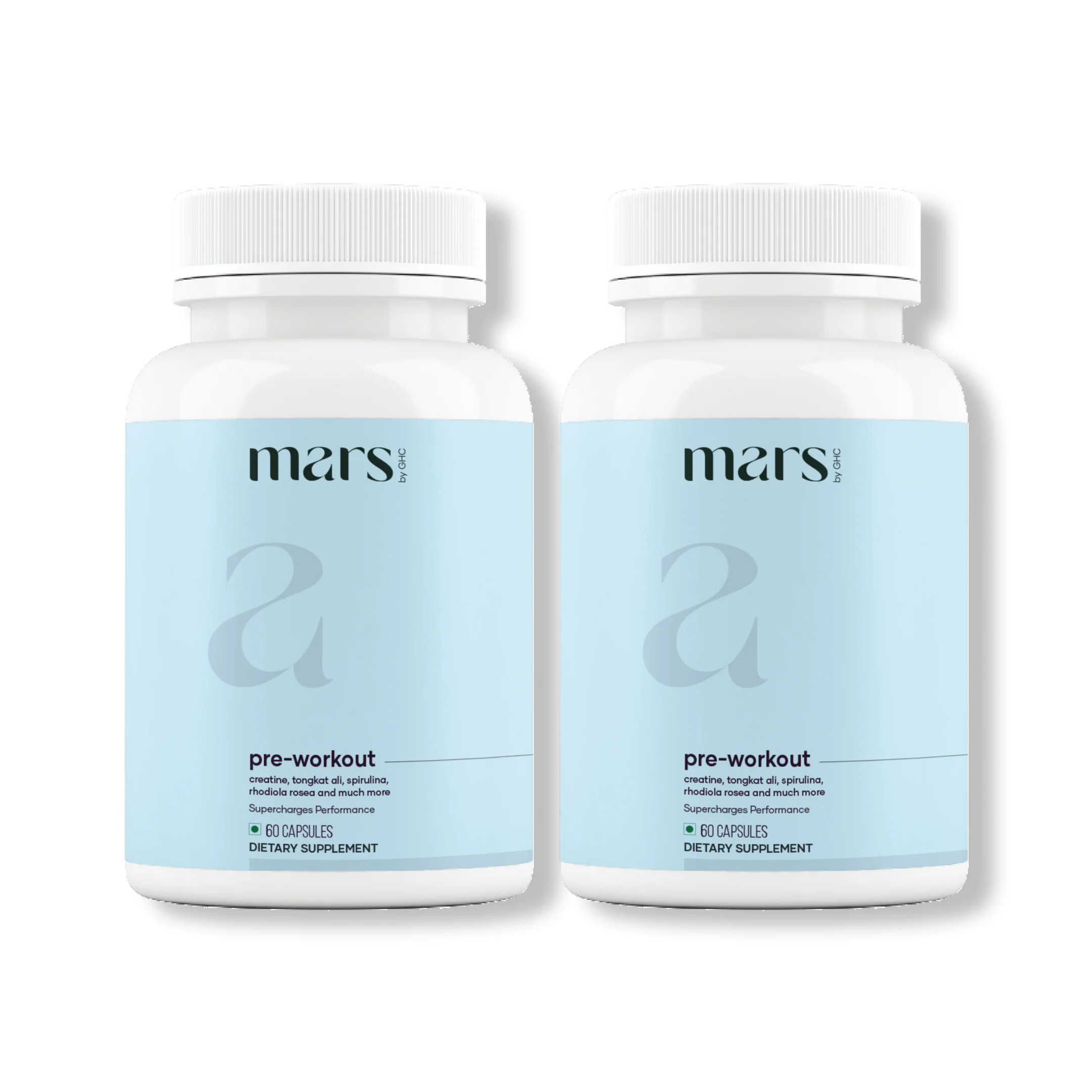Mars Pre-Workout Capsules : Powered With Creatine & Spirulina 7 Mars Pre-Workout Capsules : Powered With Creatine & Spirulina