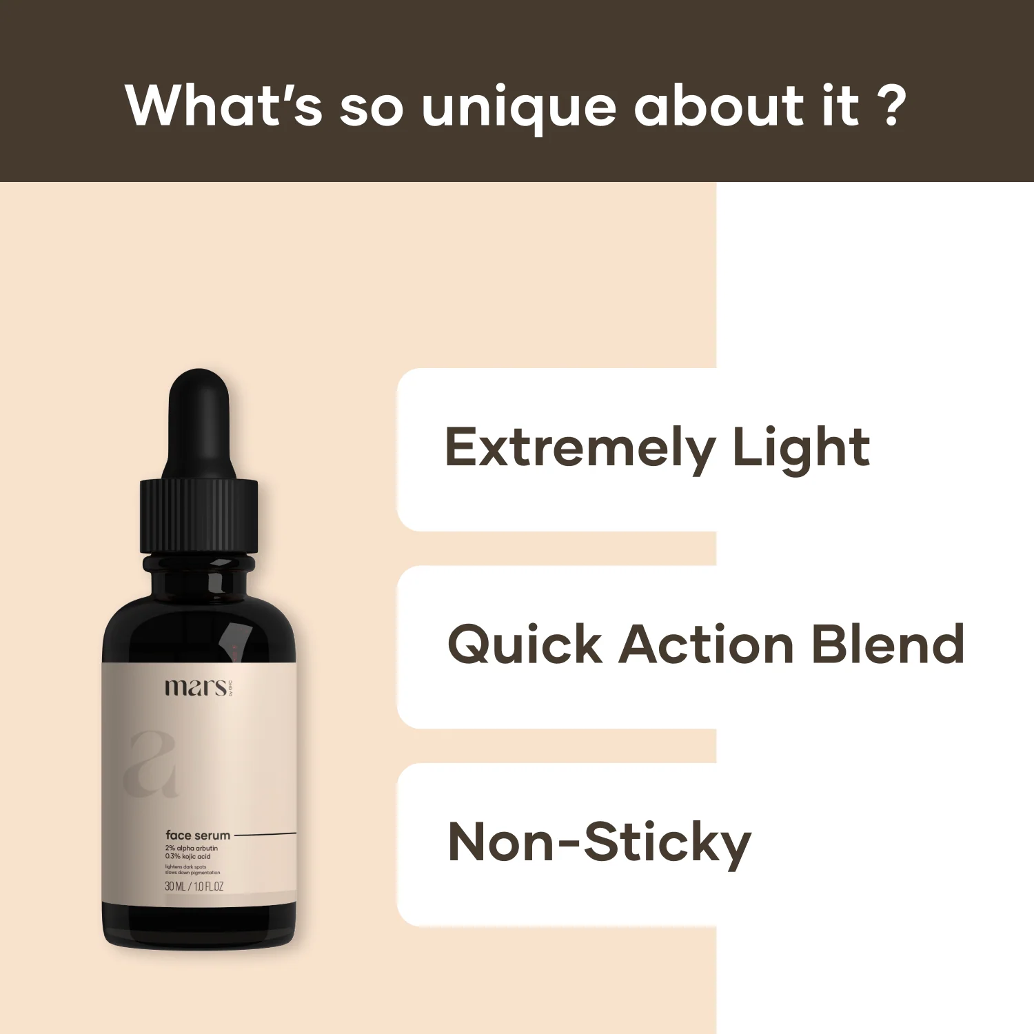 Face Serum for Dark Spots with Alpha Arbutin (1 Month Pack) 3 Face Serum for Dark Spots with Alpha Arbutin (1 Month Pack)