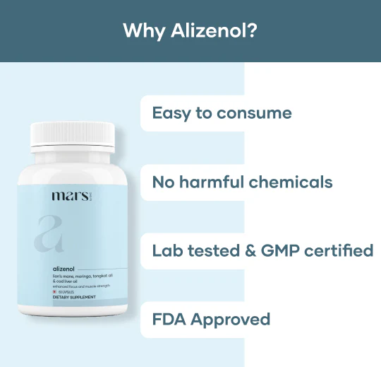 Cognitive Power & Muscle Strength – Powered By Alizenol (60N) 4 Cognitive Power & Muscle Strength – Powered By Alizenol (60N)