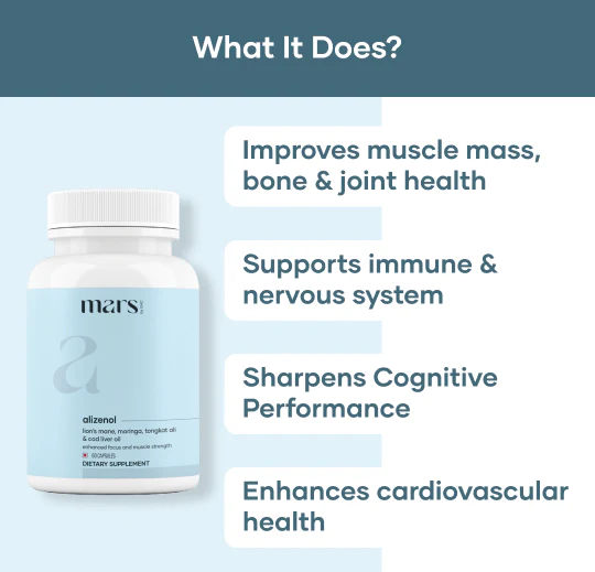 Cognitive Power & Muscle Strength – Powered By Alizenol (60N) 5 Cognitive Power & Muscle Strength – Powered By Alizenol (60N)