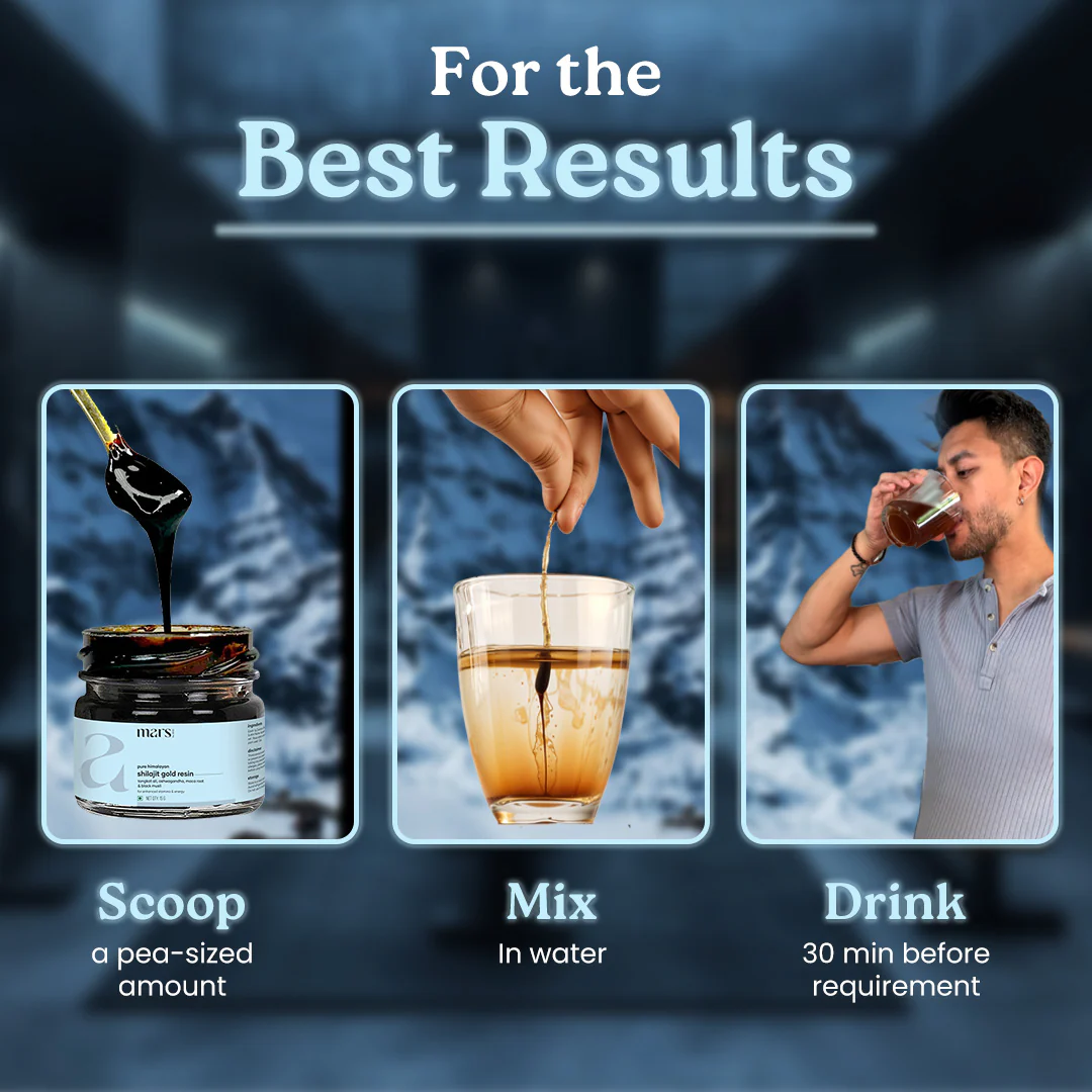 Mars Pure Himalayan Shilajit Gold Resin - For Better Stamina, T-Levels, & Bedroom Performance 4 Mars Pure Himalayan Shilajit Gold Resin - For Better Stamina, T-Levels, & Bedroom Performance