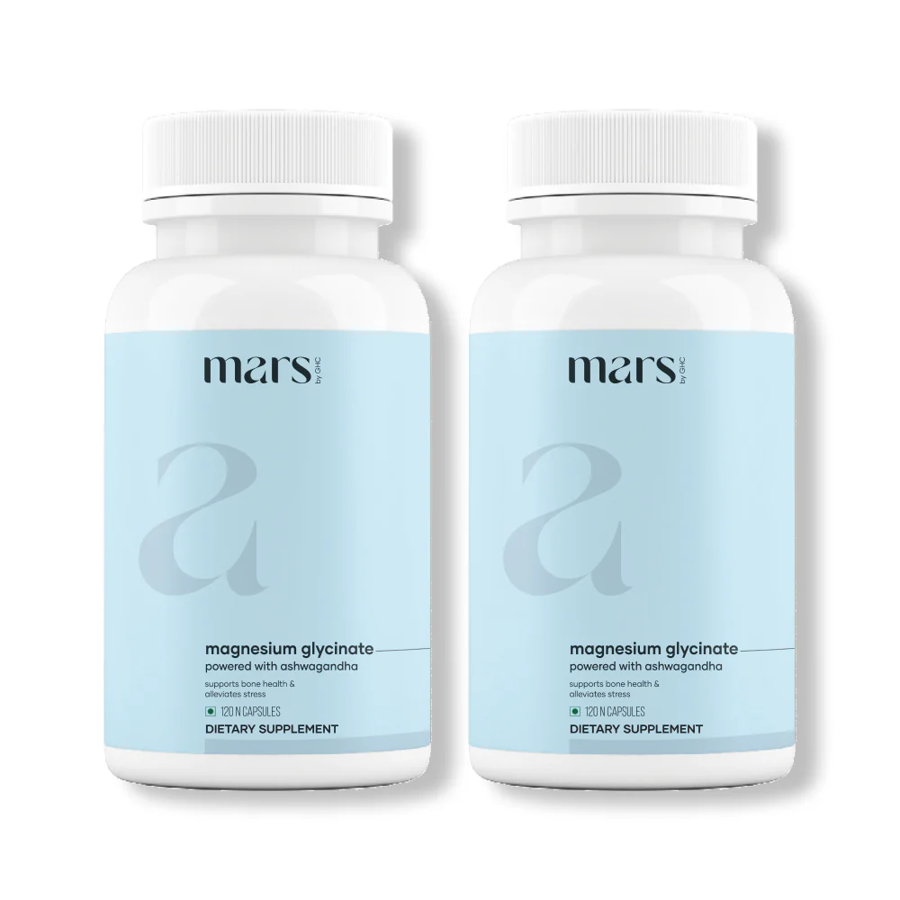 Magnesium Glycinate Capsules: Powered with Ashwagandha (120 N) 7 Magnesium Glycinate Capsules: Powered with Ashwagandha (120 N)