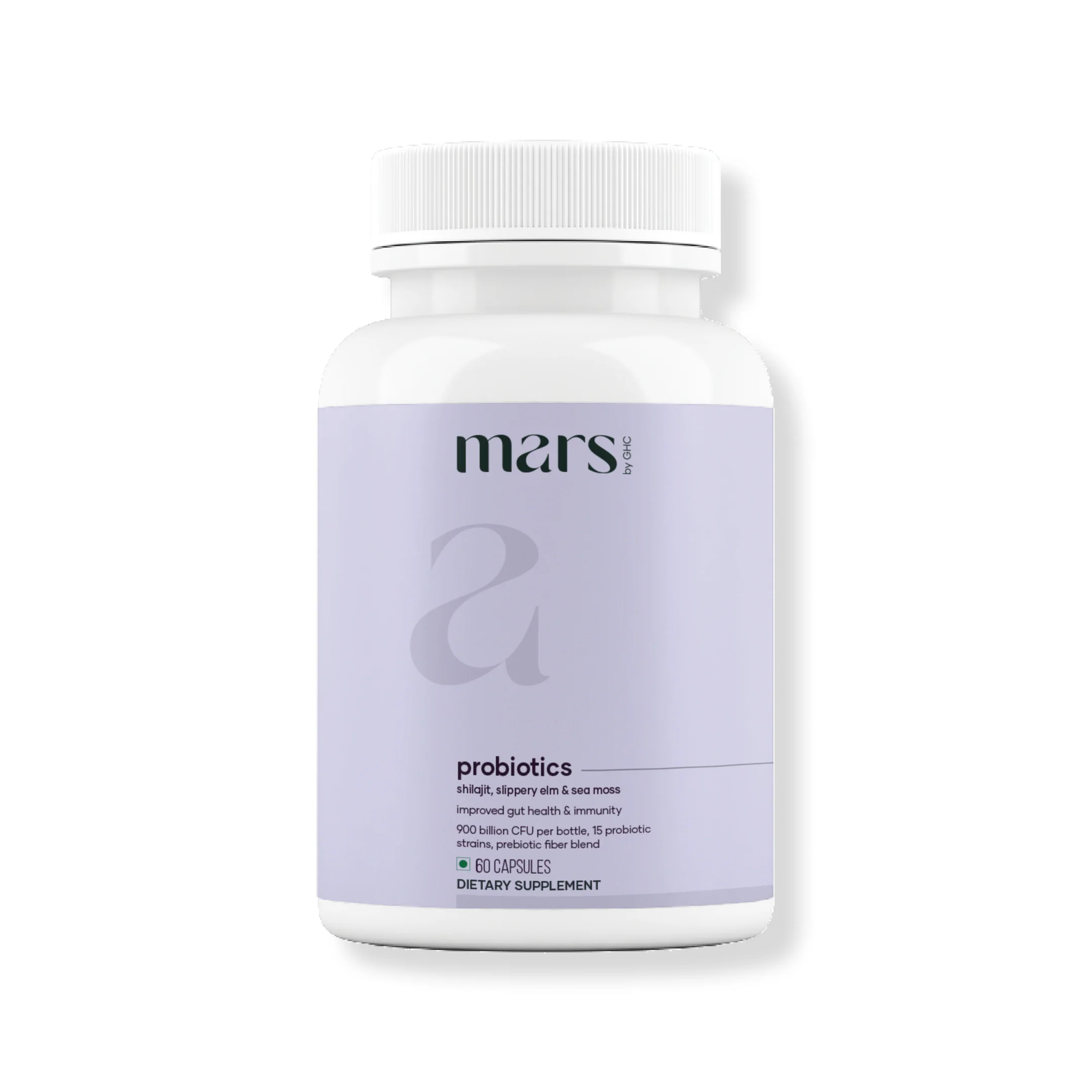 Mars Probiotics for Men: Powered with Shilajit, Sea Moss & Slippery Elm 1 Mars Probiotics for Men: Powered with Shilajit, Sea Moss & Slippery Elm